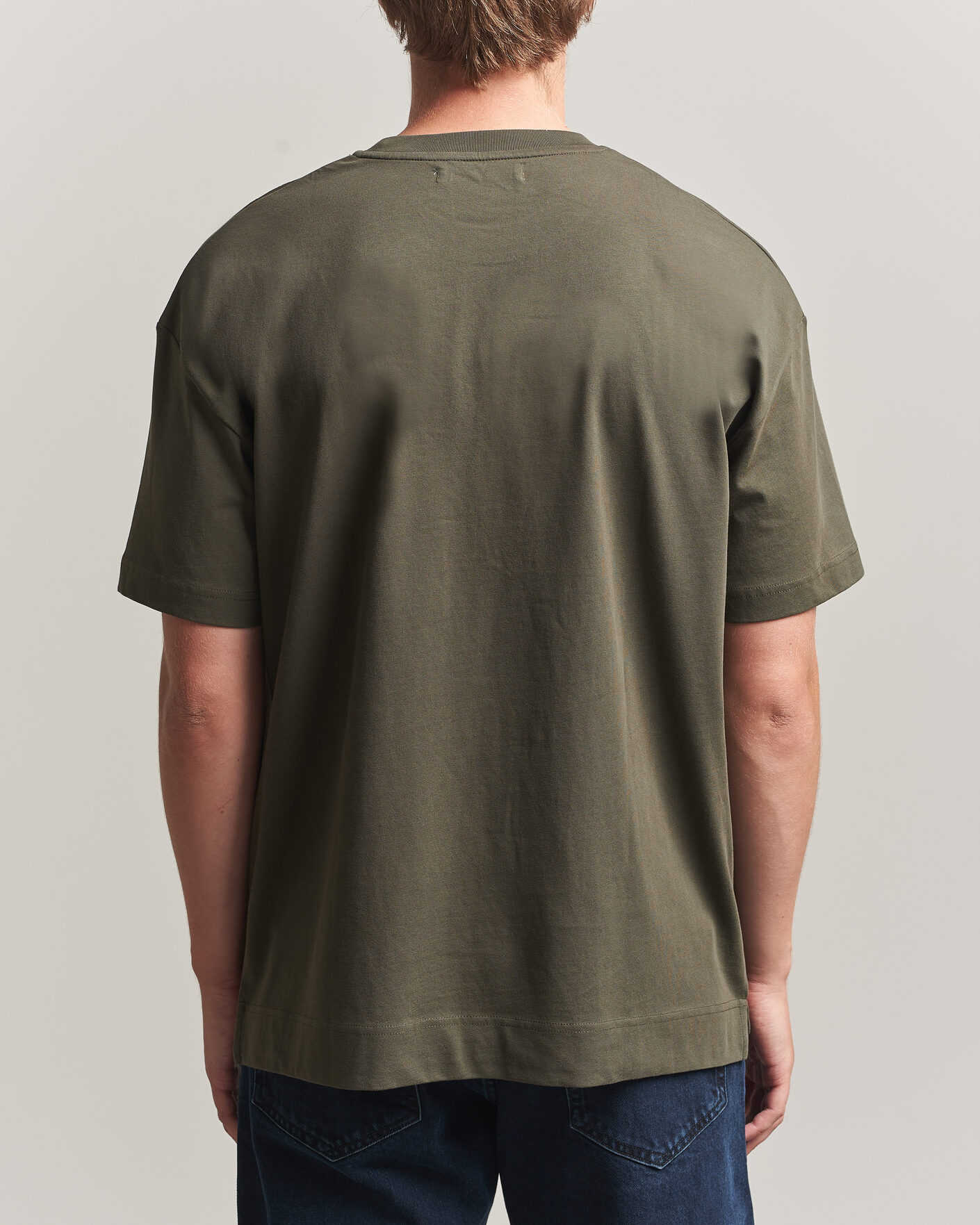 Herre | T-Shirts | Samsøe Samsøe | Joel Organic Cotton T-Shirt Forest Night