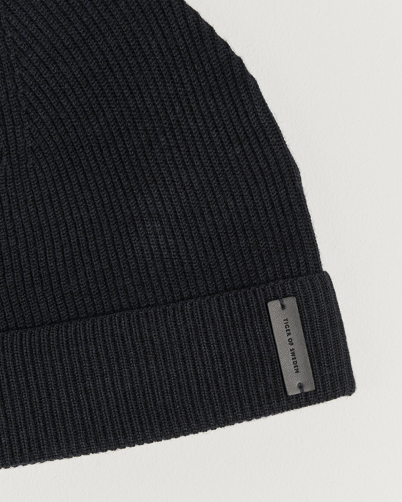 Herre | Luer | Tiger of Sweden | Caldu Wool Beanie Black