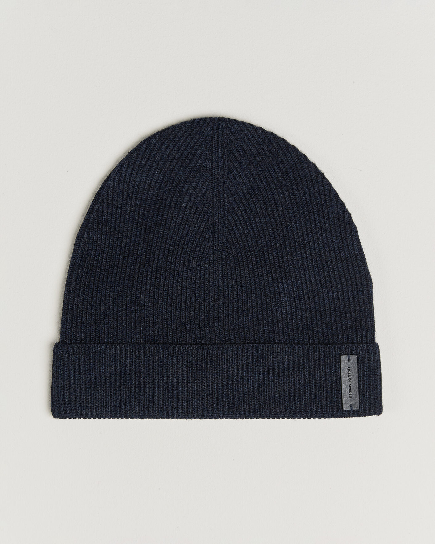 Herre | Luer | Tiger of Sweden | Caldu Wool Beanie Light Ink