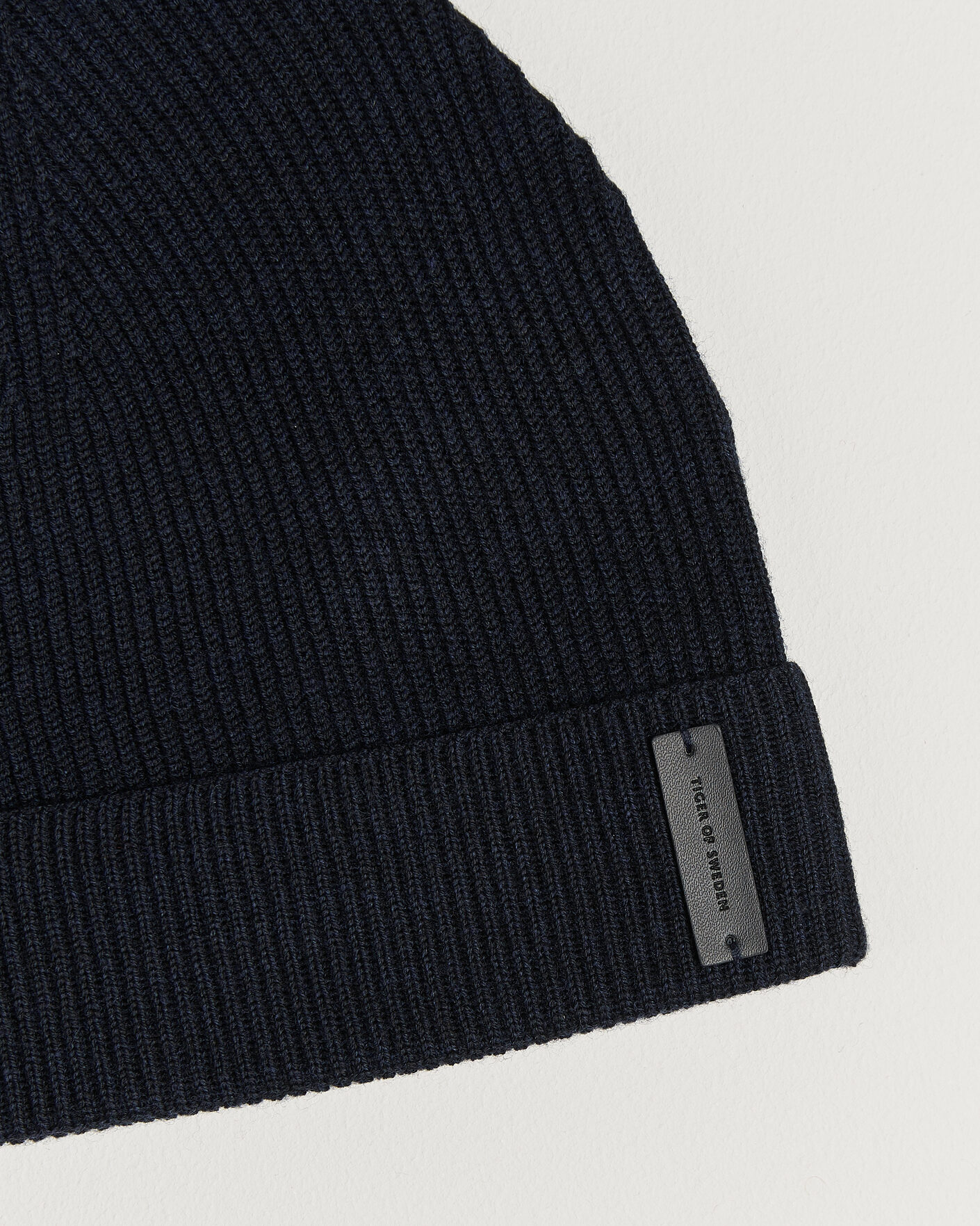 Herre | Luer | Tiger of Sweden | Caldu Wool Beanie Light Ink