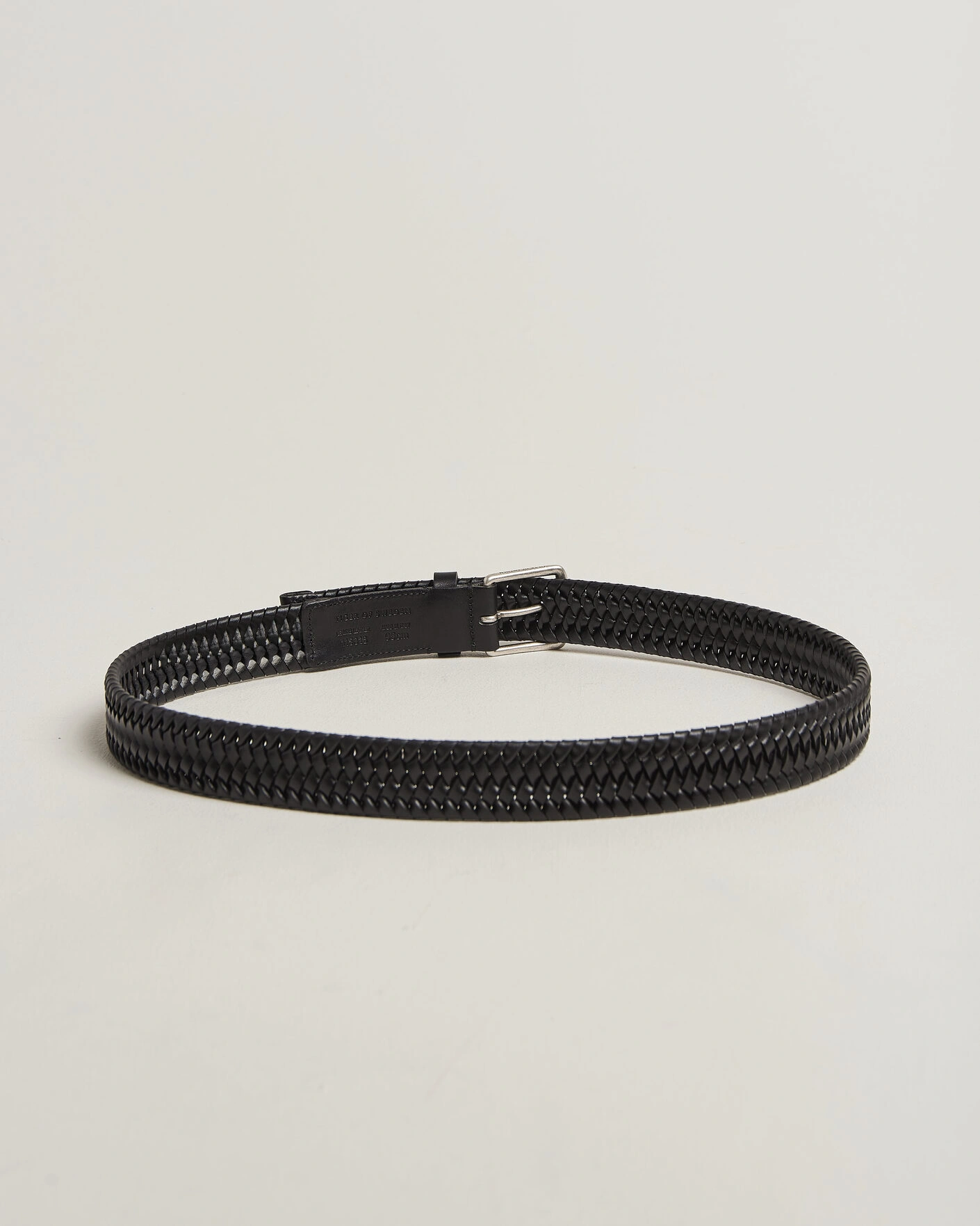Herre | Belter | Tiger of Sweden | Braidant Braided Belt Black