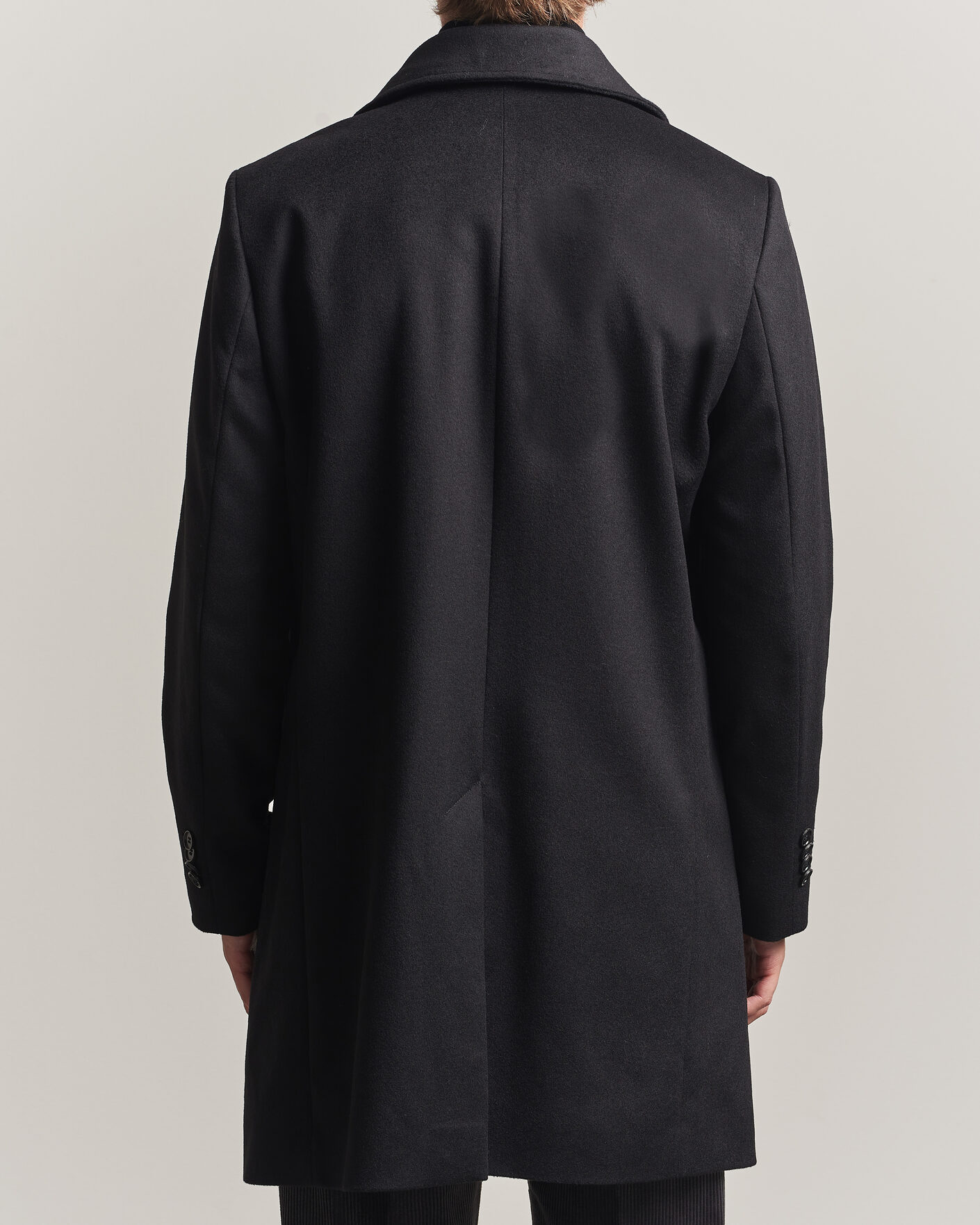 Herre | Jakker | Tiger of Sweden | Aleric Wool/Cashmere Coat Black