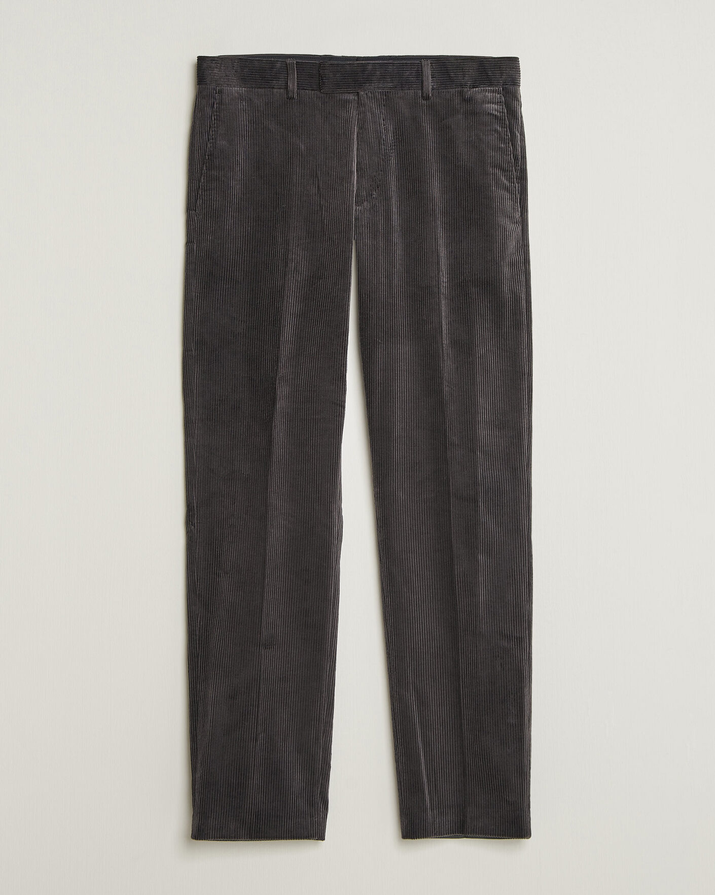 Herre | Bukser | Tiger of Sweden | Tense Pleated Corduroy Trousers Phantom