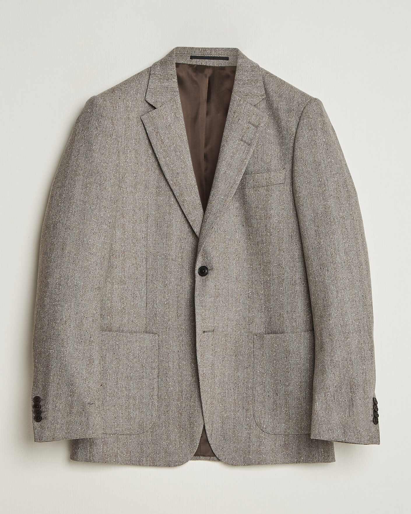 Herre | Dressjakker | Tiger of Sweden | Justin Wool Donegal Suit Blazer Dark Stone