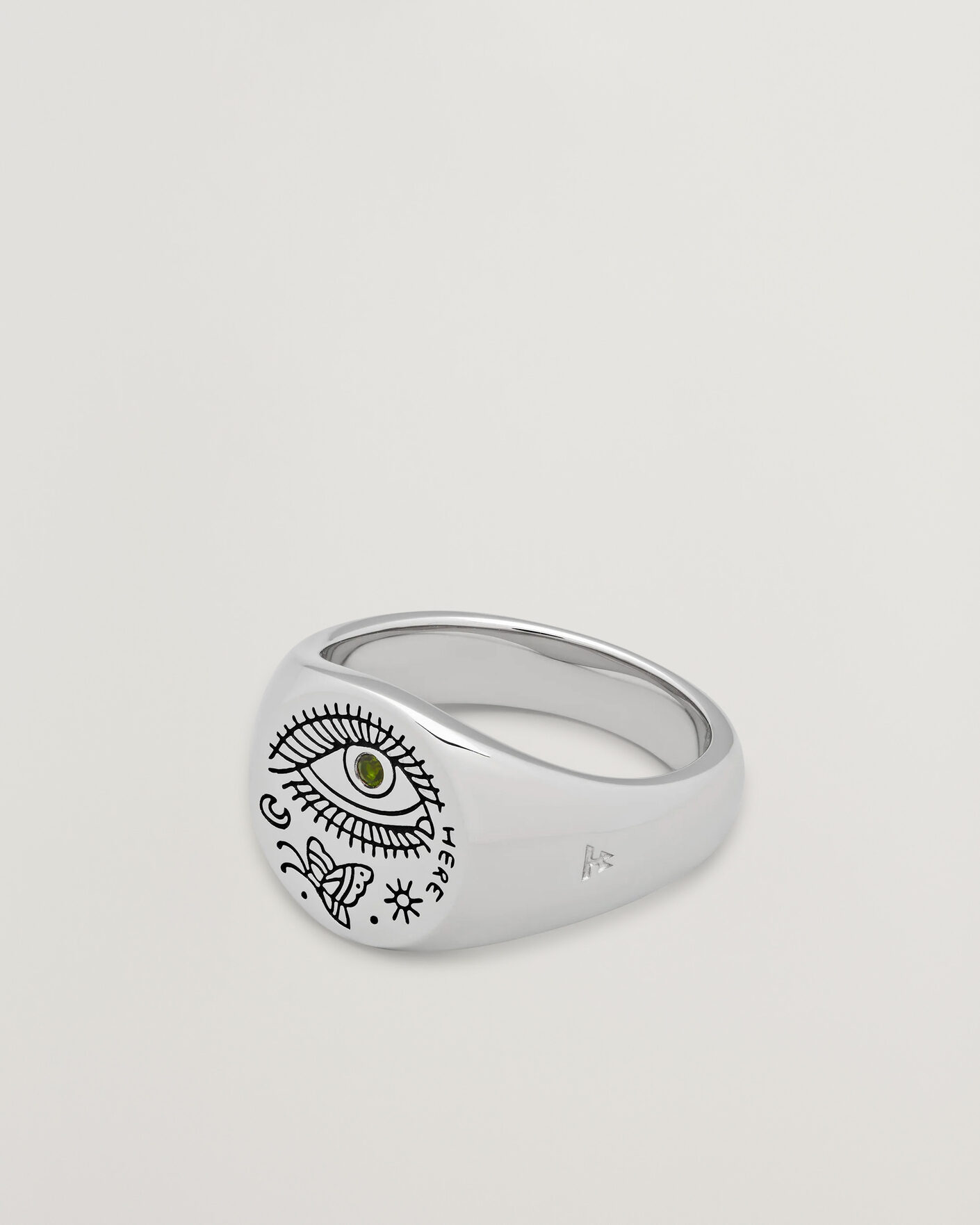 Herre | Smykker | Tom Wood | Butterfly Ring Silver