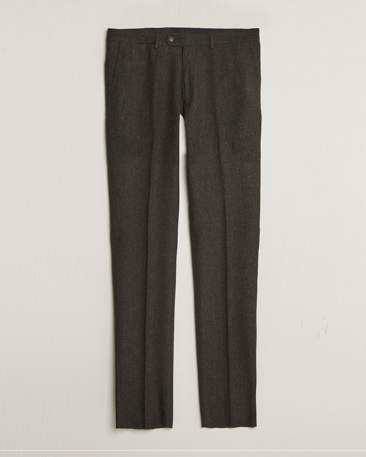 Herre | Bukser | Walker Slater | Edward Shetland Wool Donegal Trousers Brown
