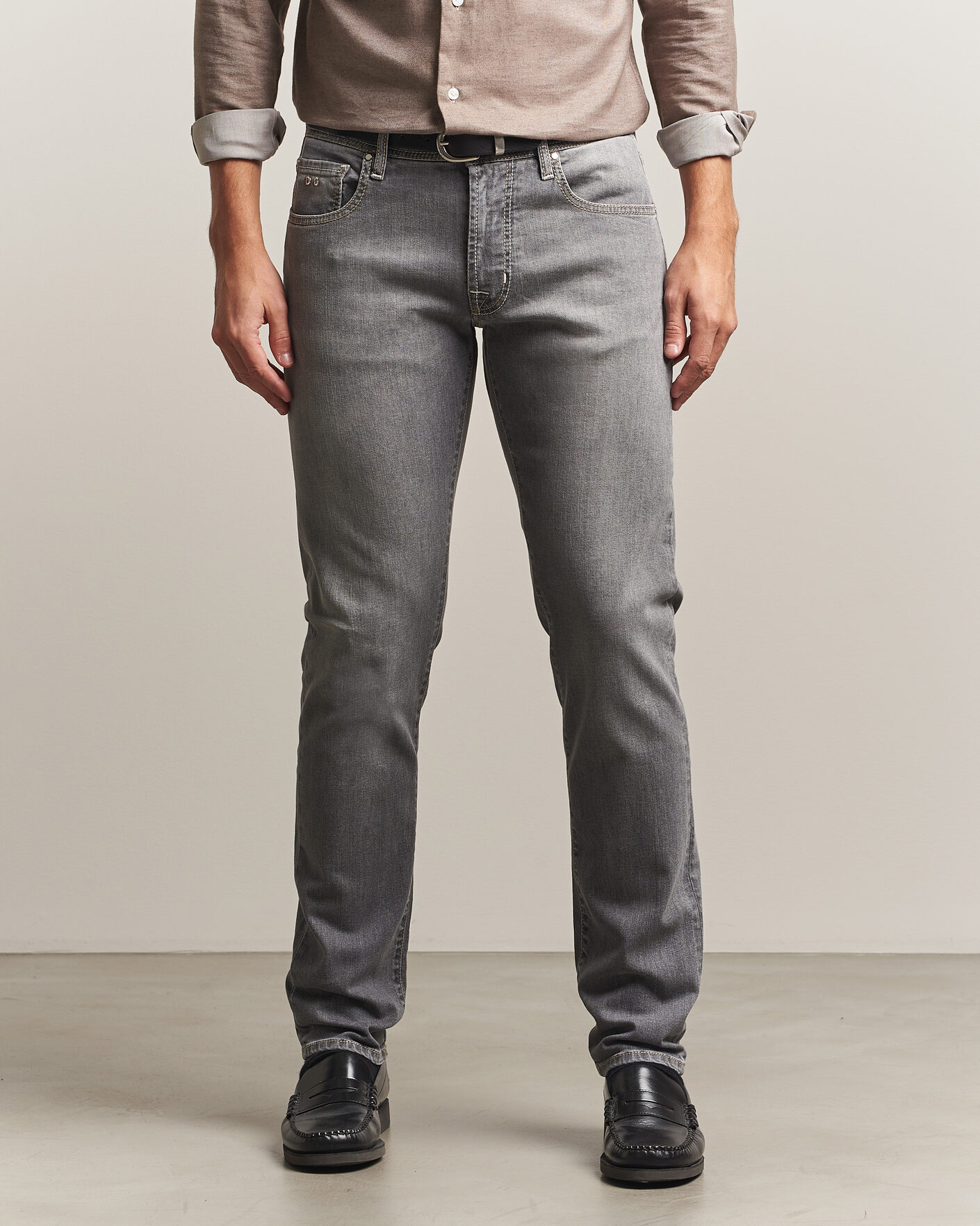 Herre | Jeans | Tramarossa | Michelangelo Stretch Jeans Light Grey