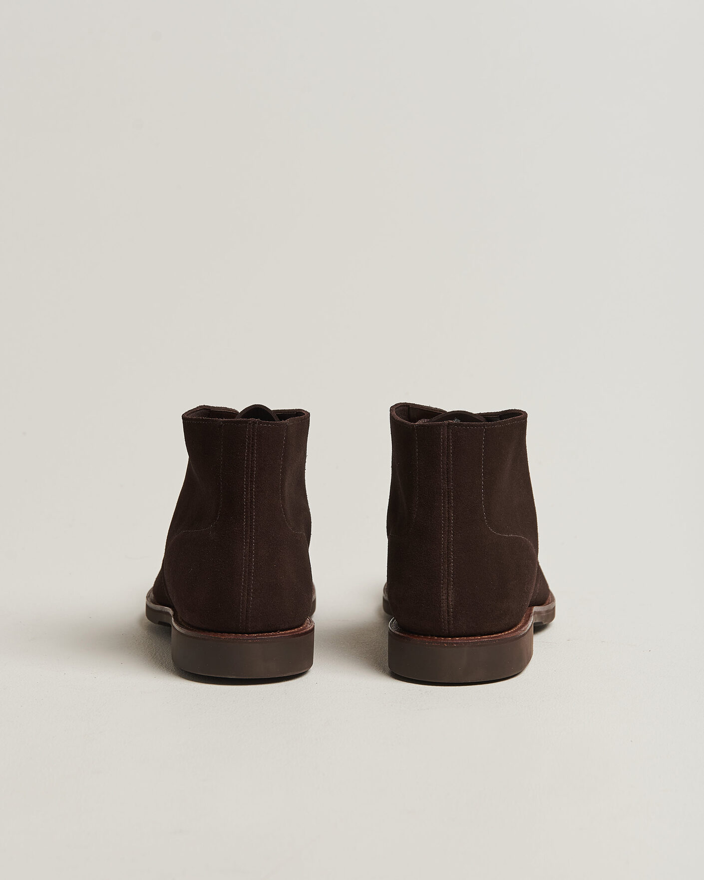 Herre | Støvler | Crockett & Jones | Unlined Chukka 4 Boot Dark Brown Suede