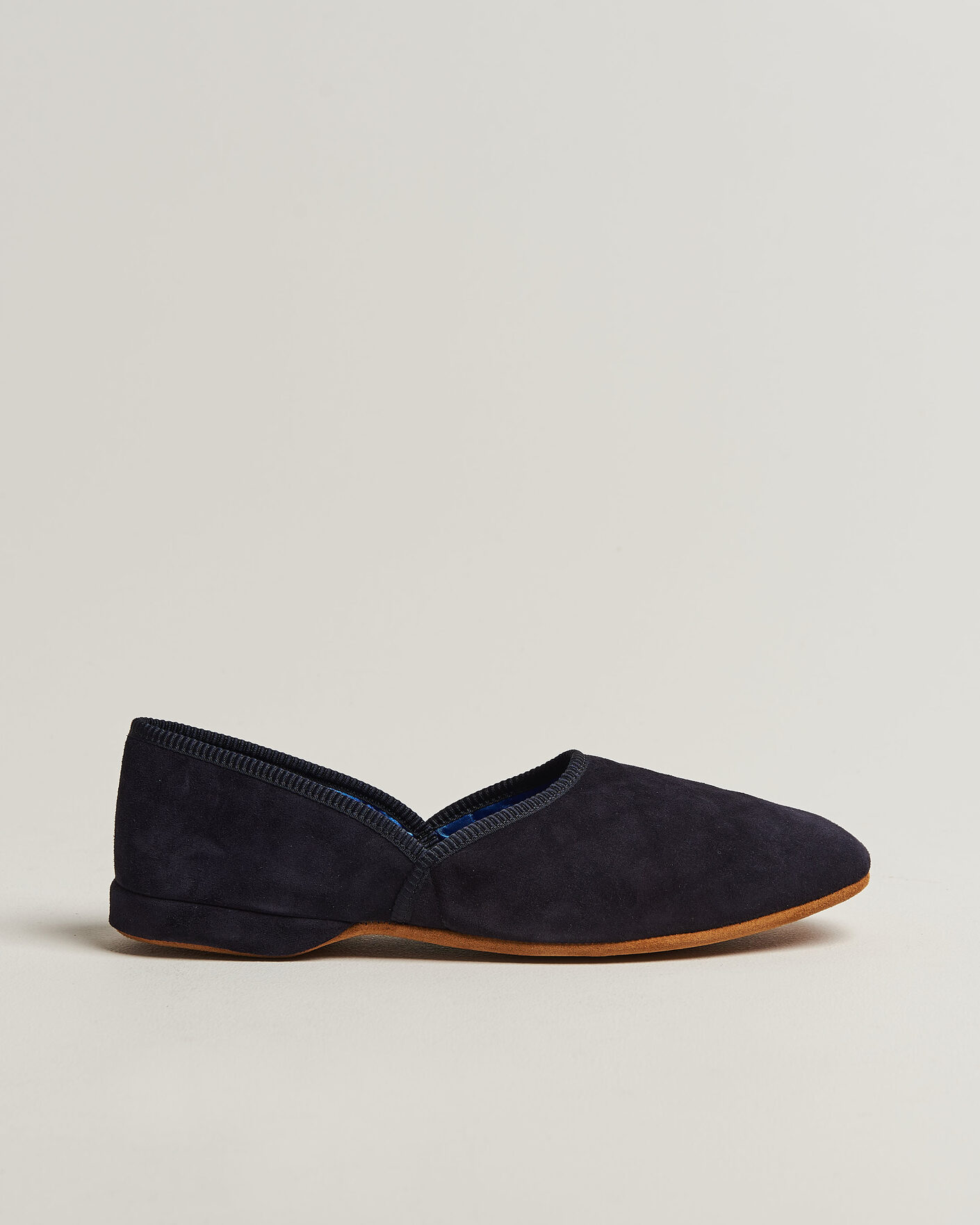 Herre | Sandaler og tøfler | Bowhill & Elliott | Grecian Indoor Slippers Black Suede