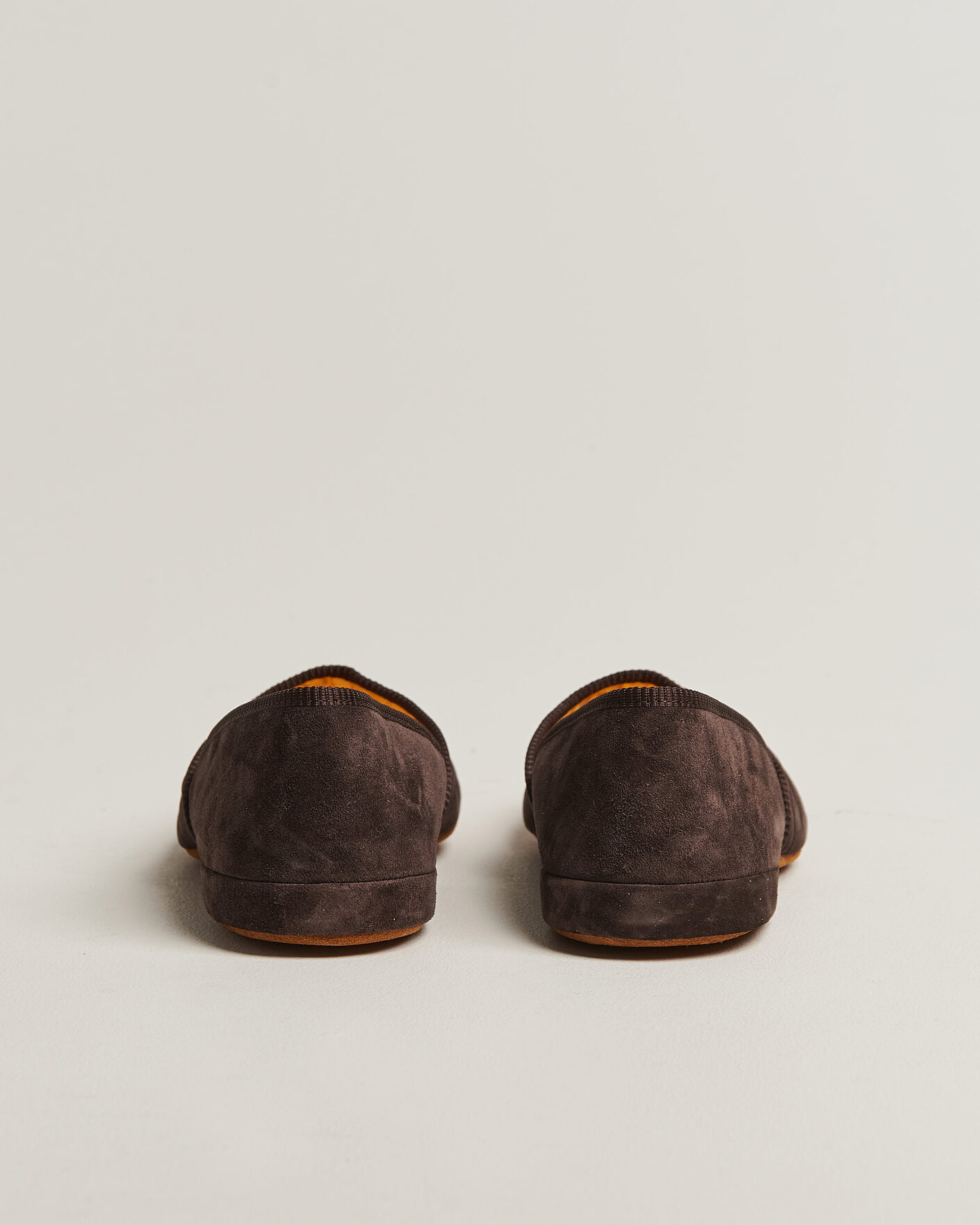 Herre | Sandaler og tøfler | Bowhill & Elliott | Grecian Indoor Slippers Chocolate Suede