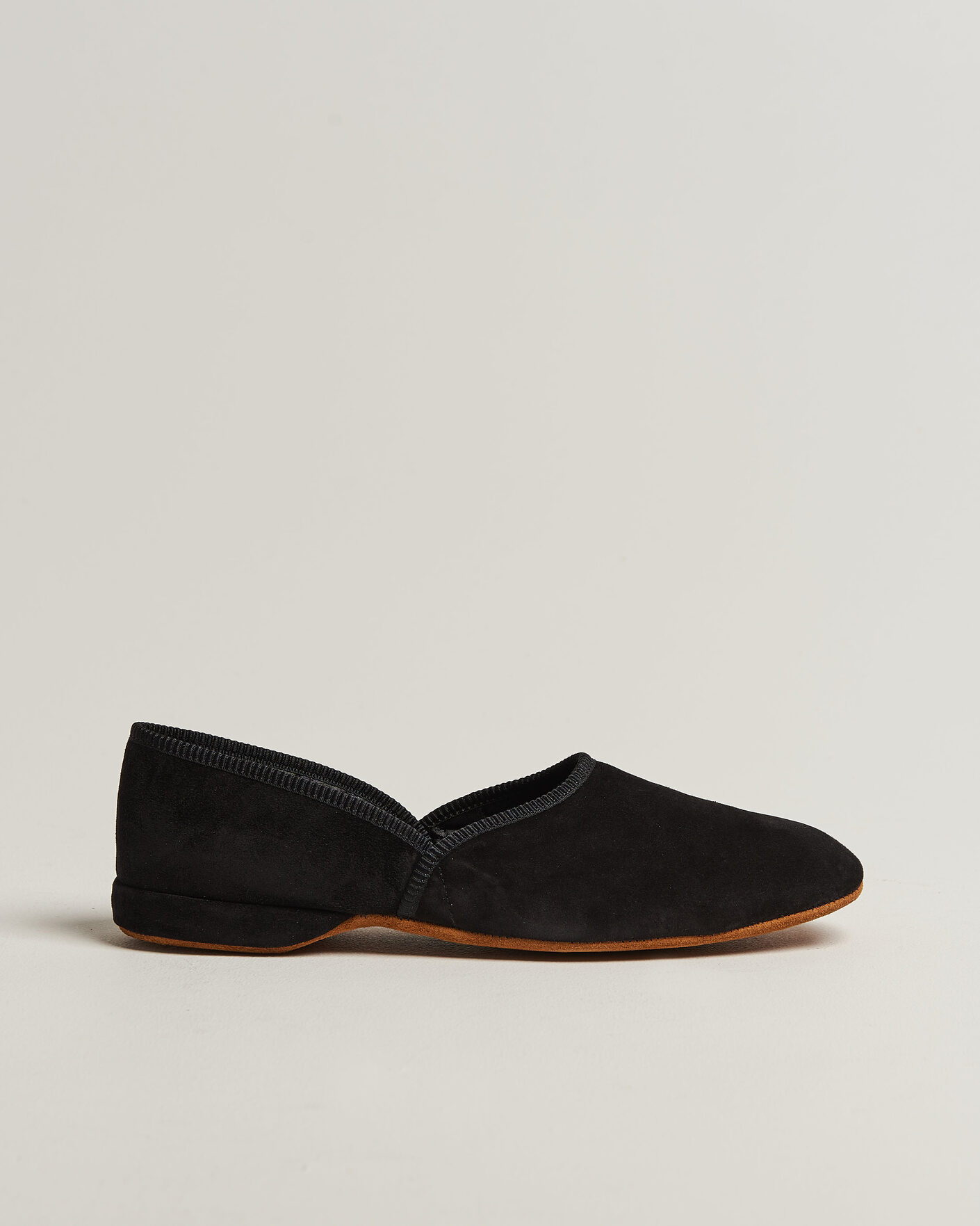 Herre | Sandaler og tøfler | Bowhill & Elliott | Grecian Indoor Slippers Navy Suede
