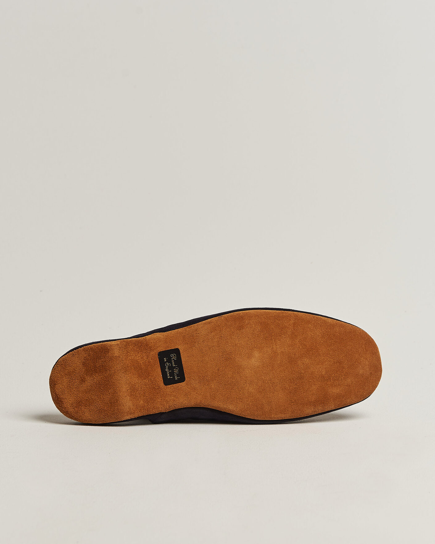 Herre | Sandaler og tøfler | Bowhill & Elliott | Mule Slipper Quilt Lining Navy Suede