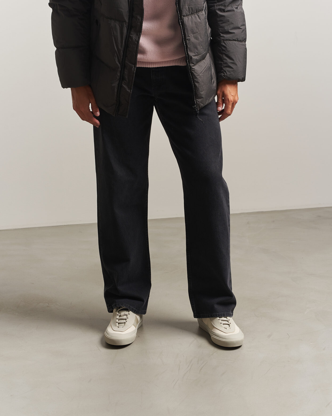 Herre | Sneakers | Stone Island | Low Top Canvas Sneaker Ivory