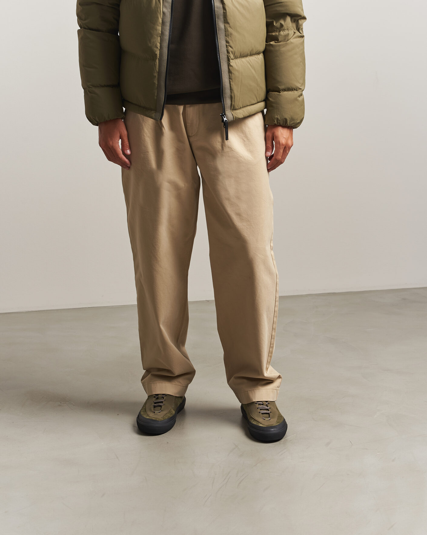 Herre | Sneakers | Stone Island | Low Top Suede Sneaker Military Green