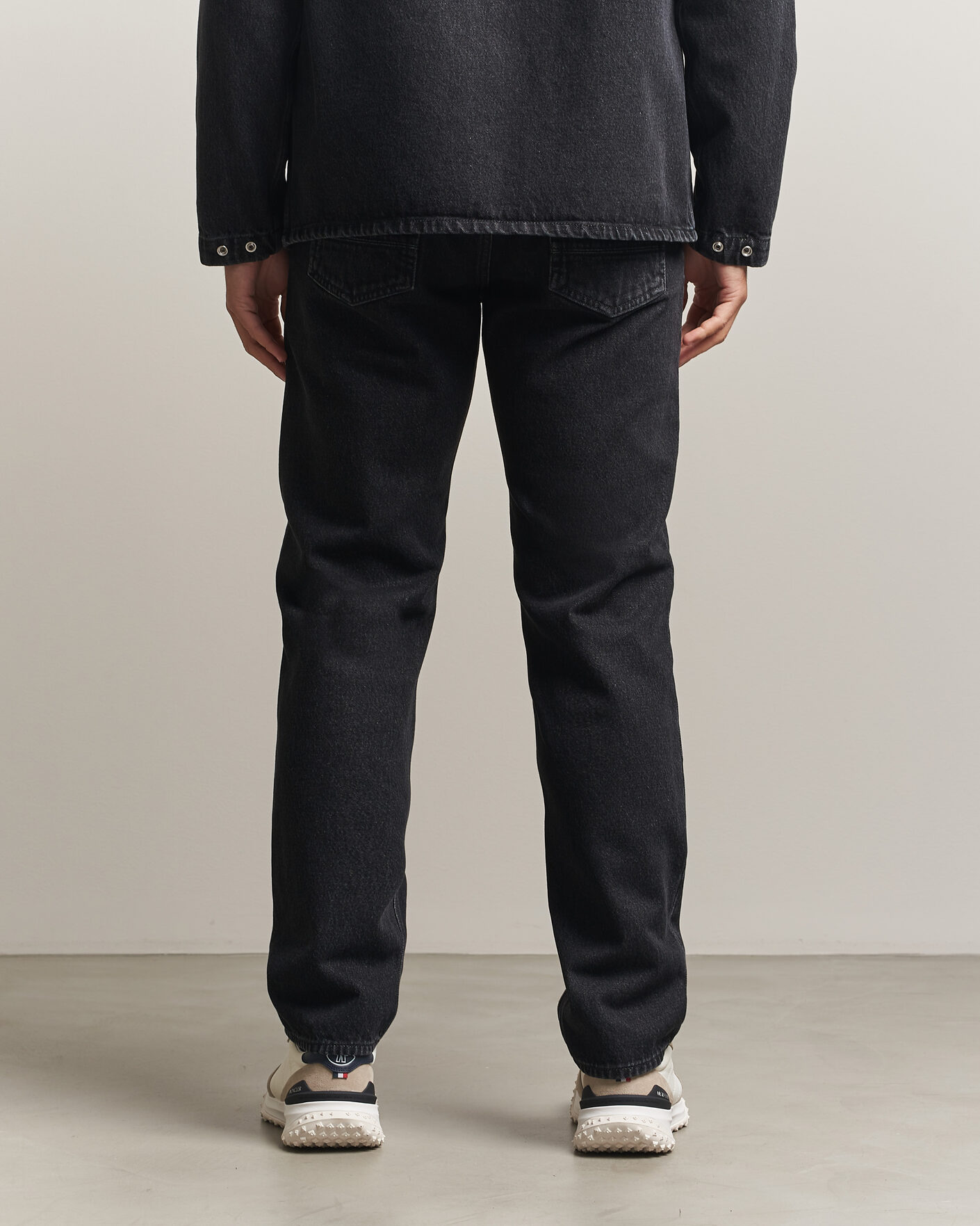 Herre | Jeans | Stone Island | Regular Straight Fit Jeans Black Medium Wash