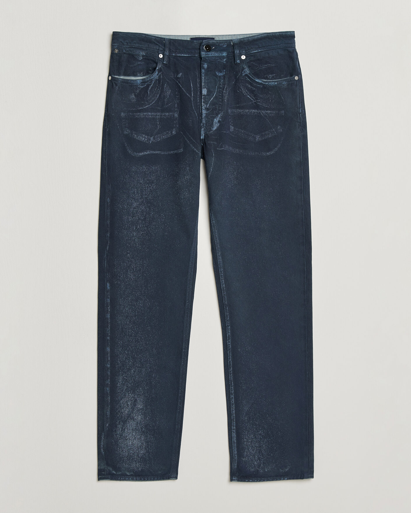 Herre | Jeans | Stone Island | Hand Sprayed Reflective Bull Denim Jeans Slate Blue