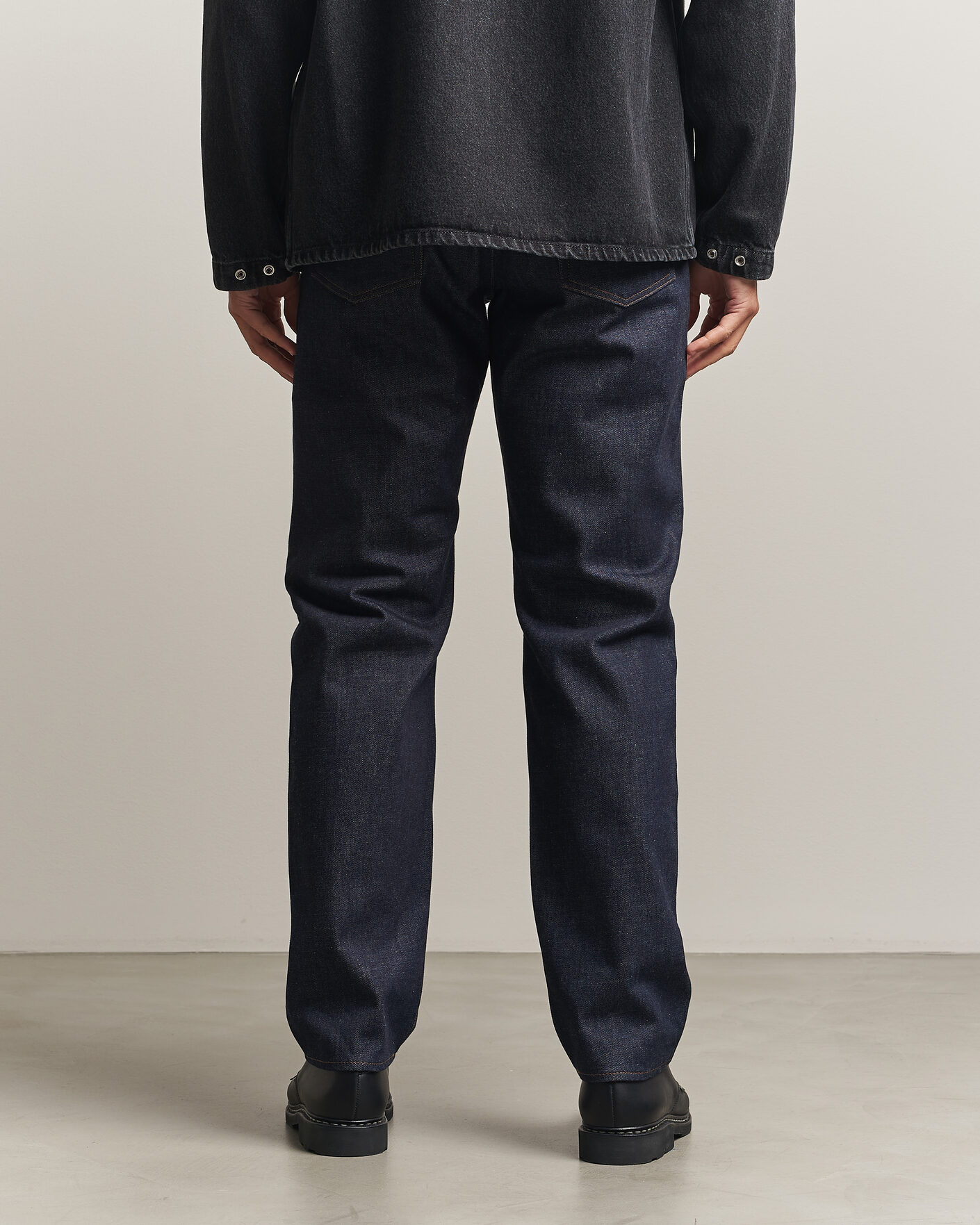 Herre | Jeans | Stone Island | Regular Straight Fit Indigo Jeans Blue Raw