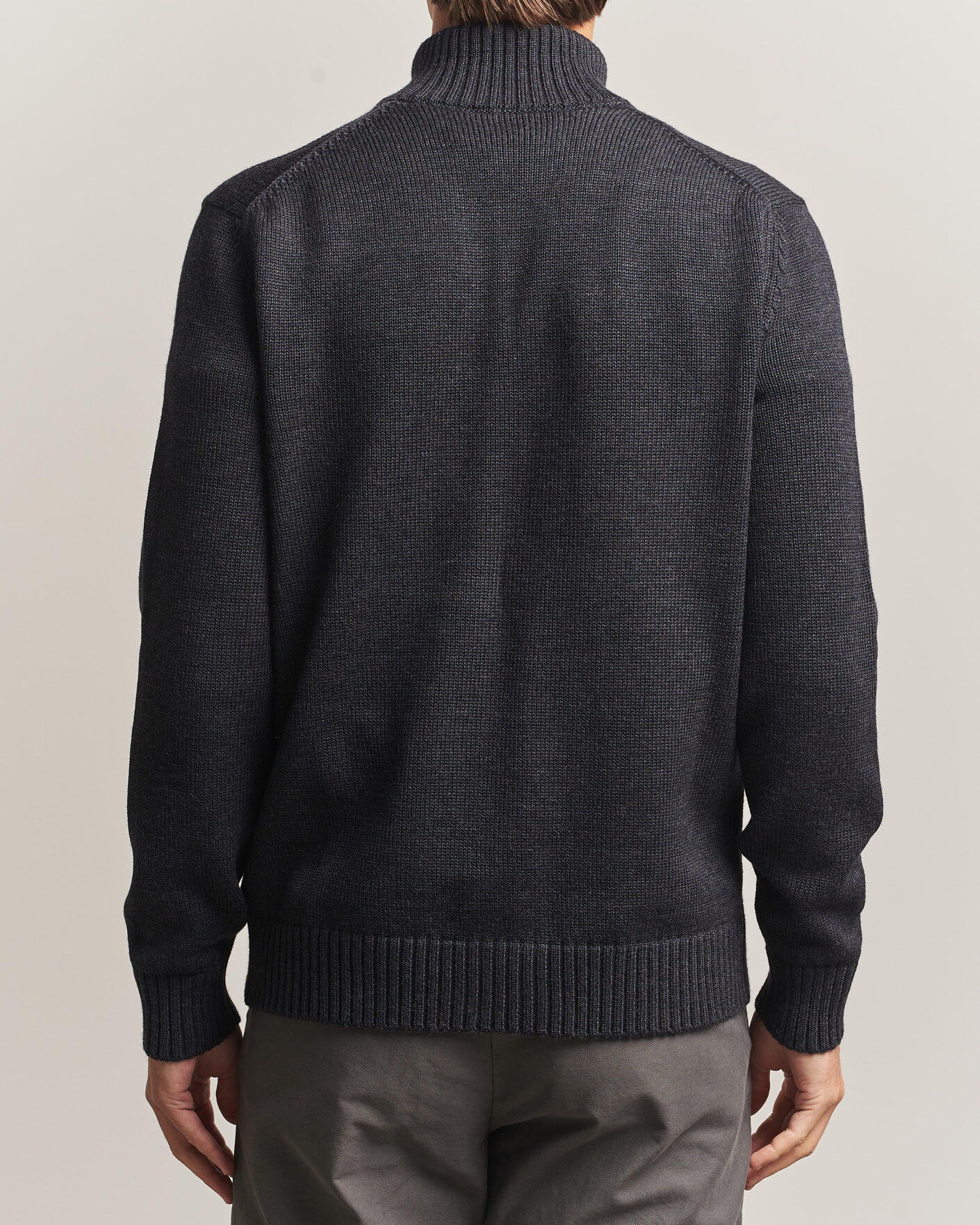 Herre | Gensere | Zanone | Virgin Merino Wool Chioto Grey Melange