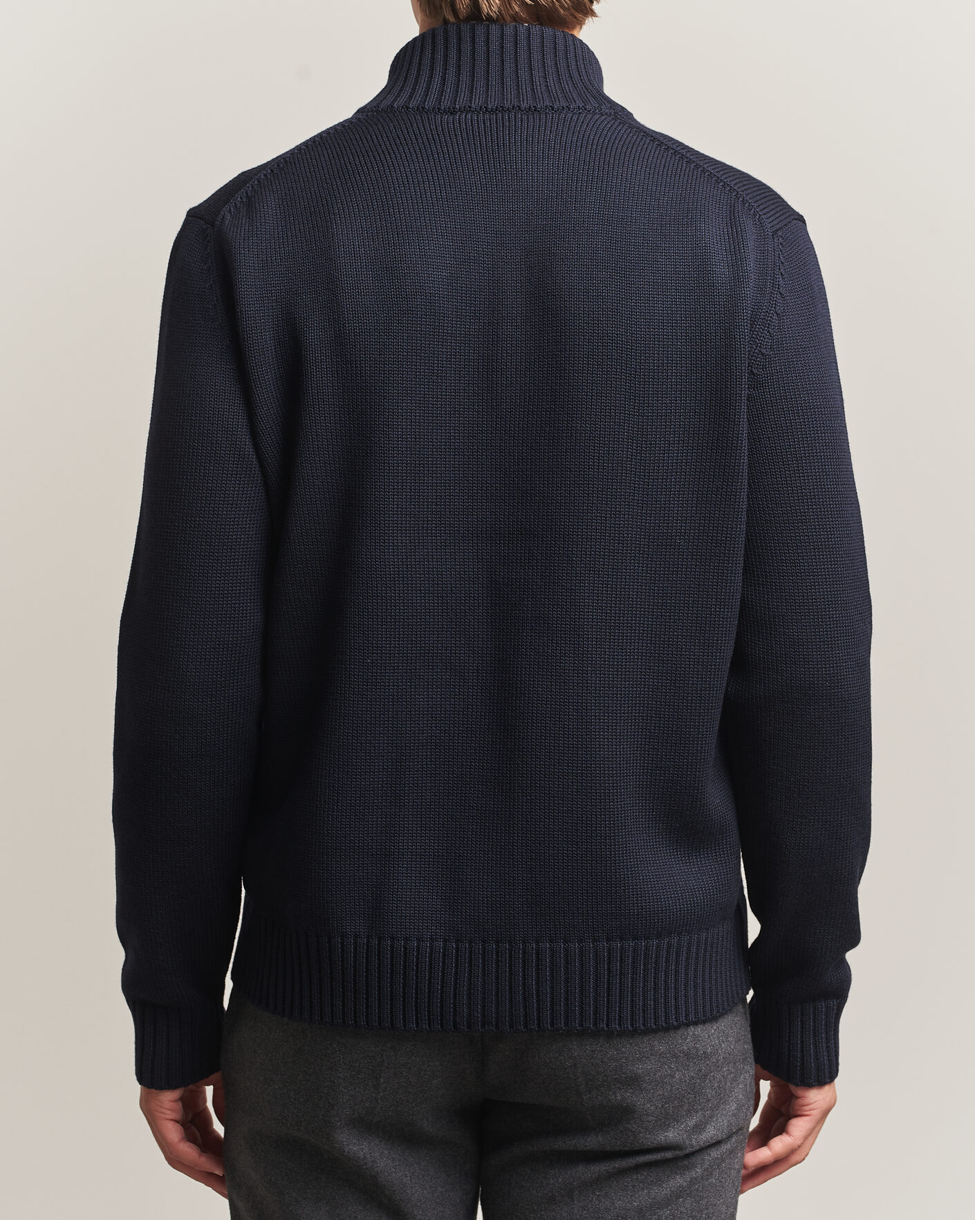 Herre | Gensere | Zanone | Virgin Merino Wool Chioto Navy