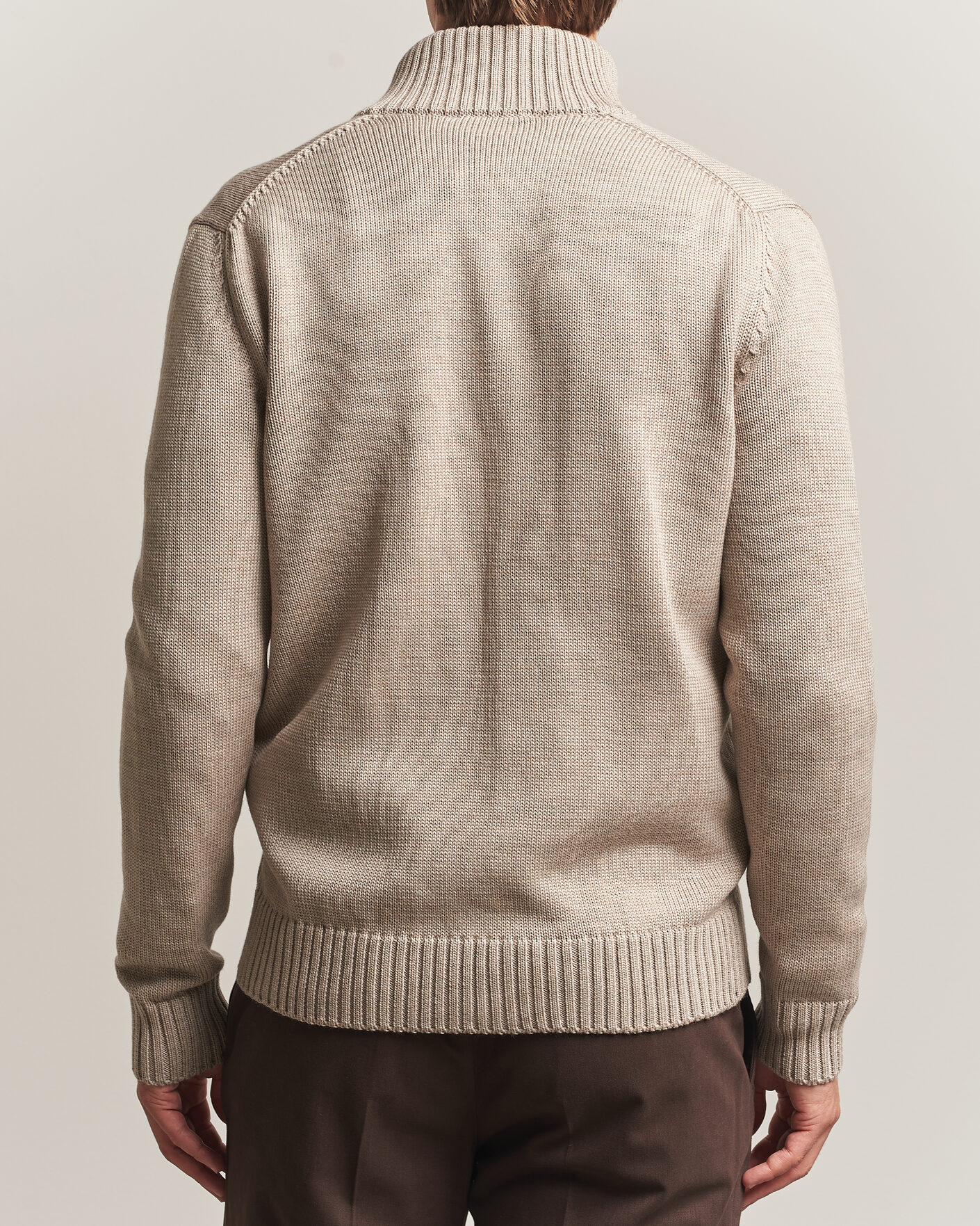 Herre | Gensere | Zanone | Virgin Merino Wool Chioto Beige