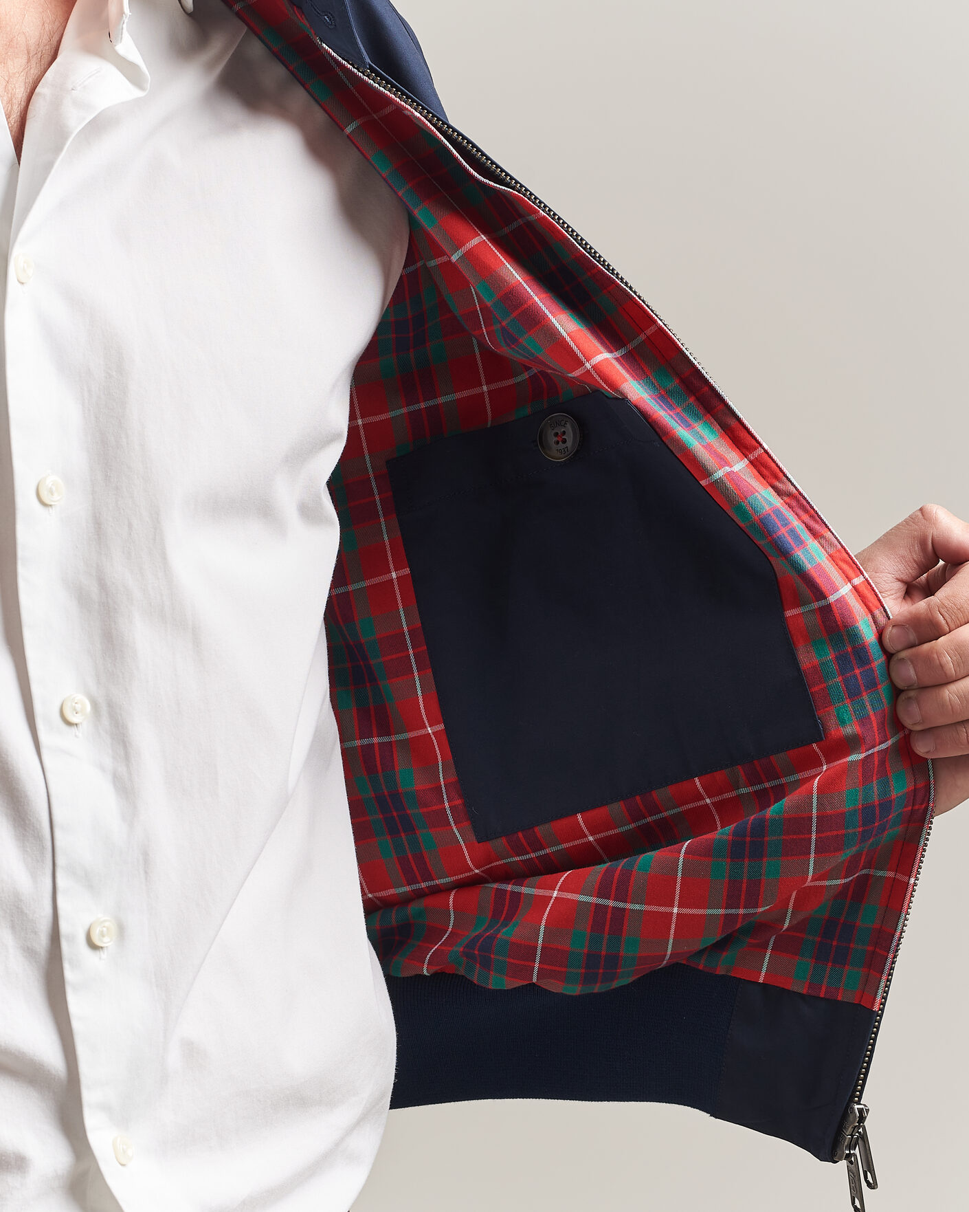 Herre | Jakker | Baracuta | G9 Original Harrington Jacket Navy