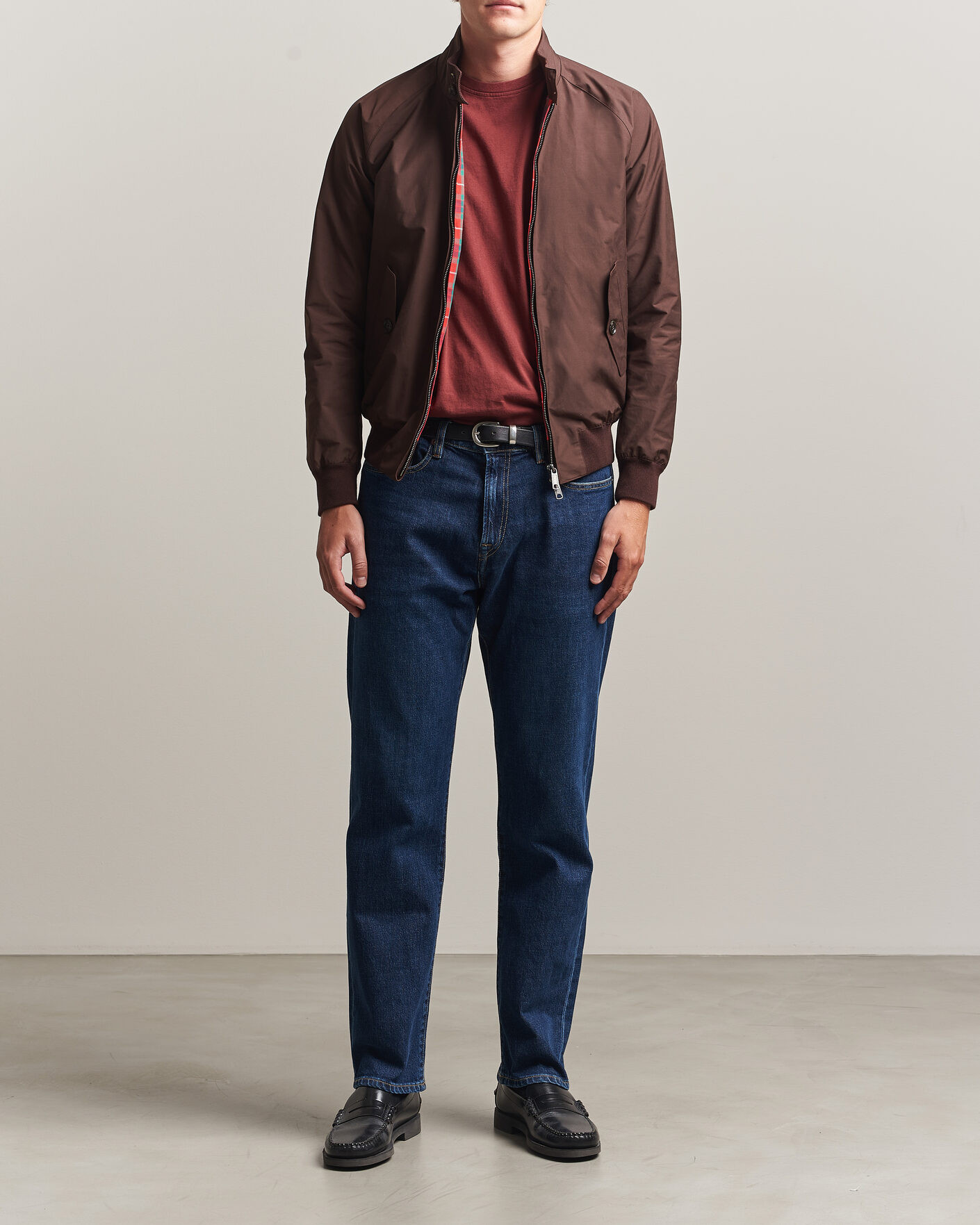 Herre | Jakker | Baracuta | G9 Original Harrington Jacket Brown Cigar