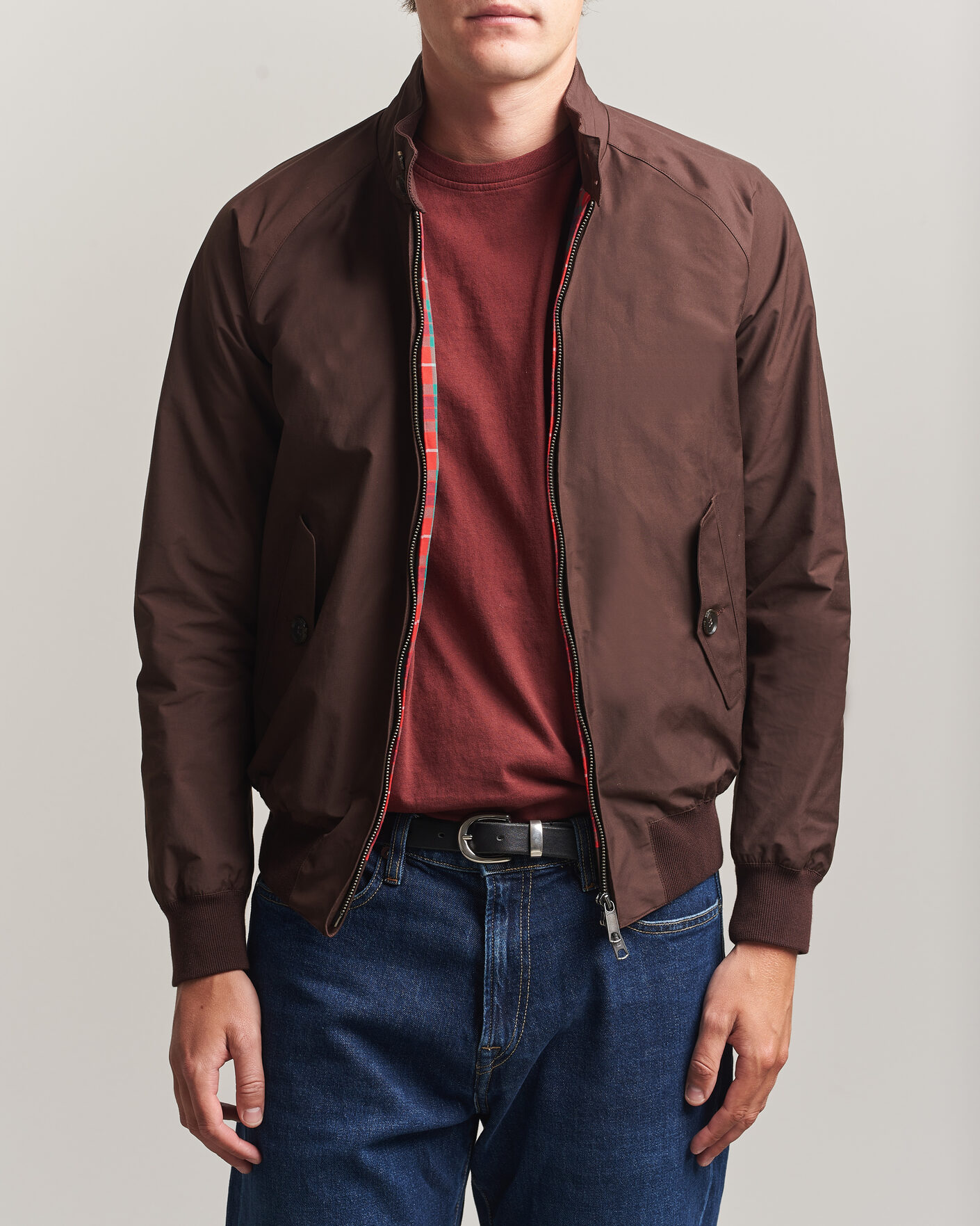 Herre | Jakker | Baracuta | G9 Original Harrington Jacket Brown Cigar