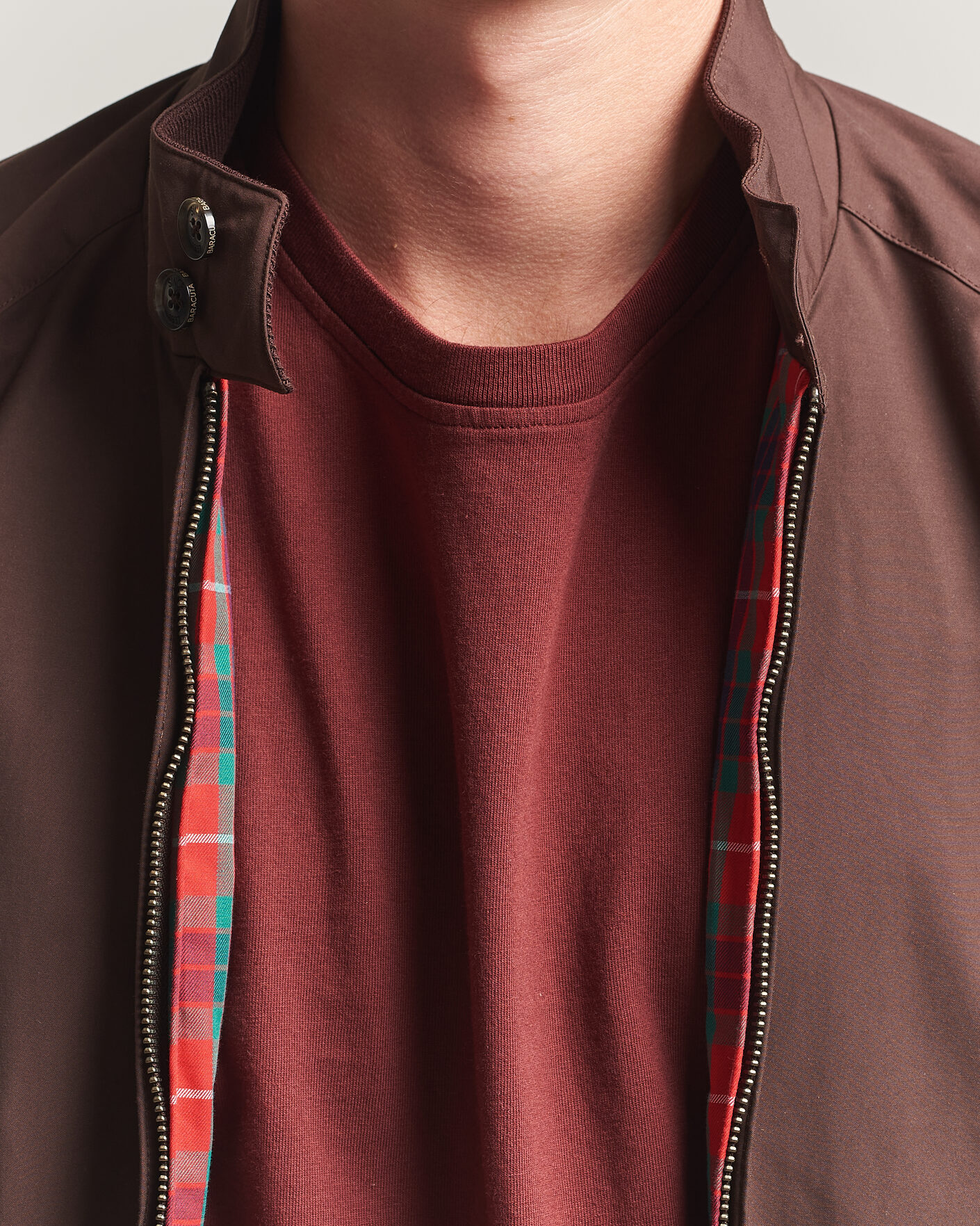 Herre | Jakker | Baracuta | G9 Original Harrington Jacket Brown Cigar