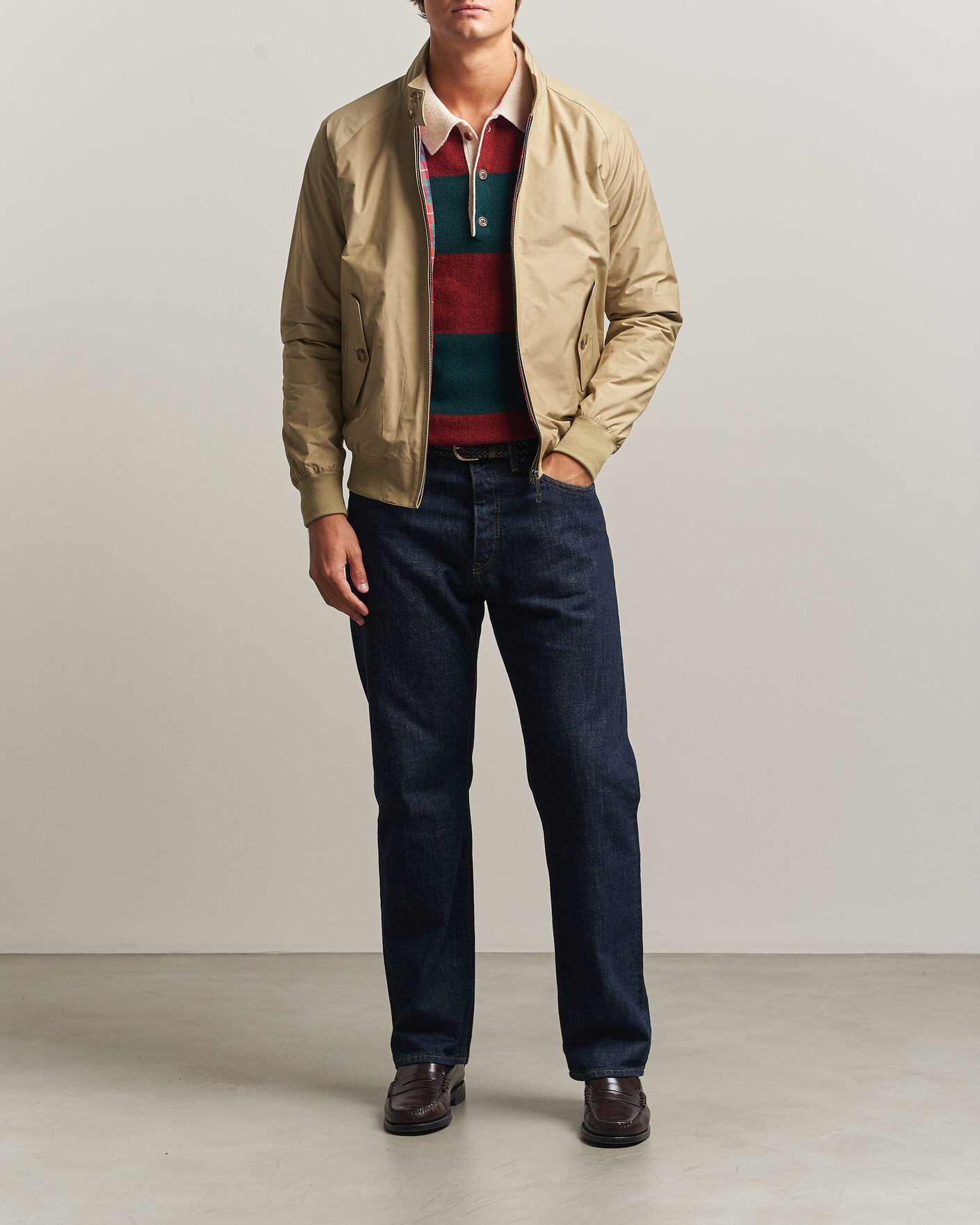 Herre | Jakker | Baracuta | G9 Original Harrington Jacket Natural