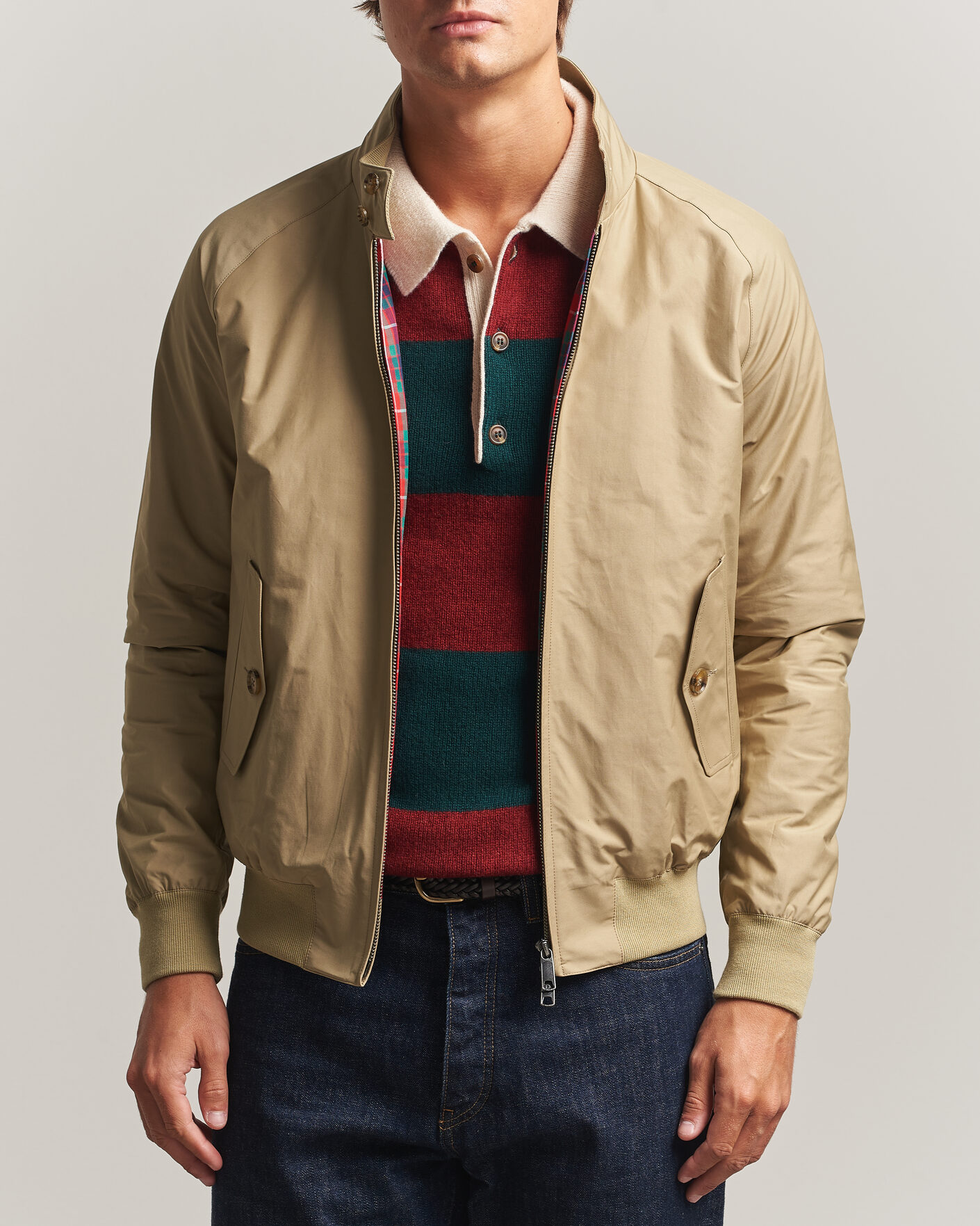 Herre | Jakker | Baracuta | G9 Original Harrington Jacket Natural