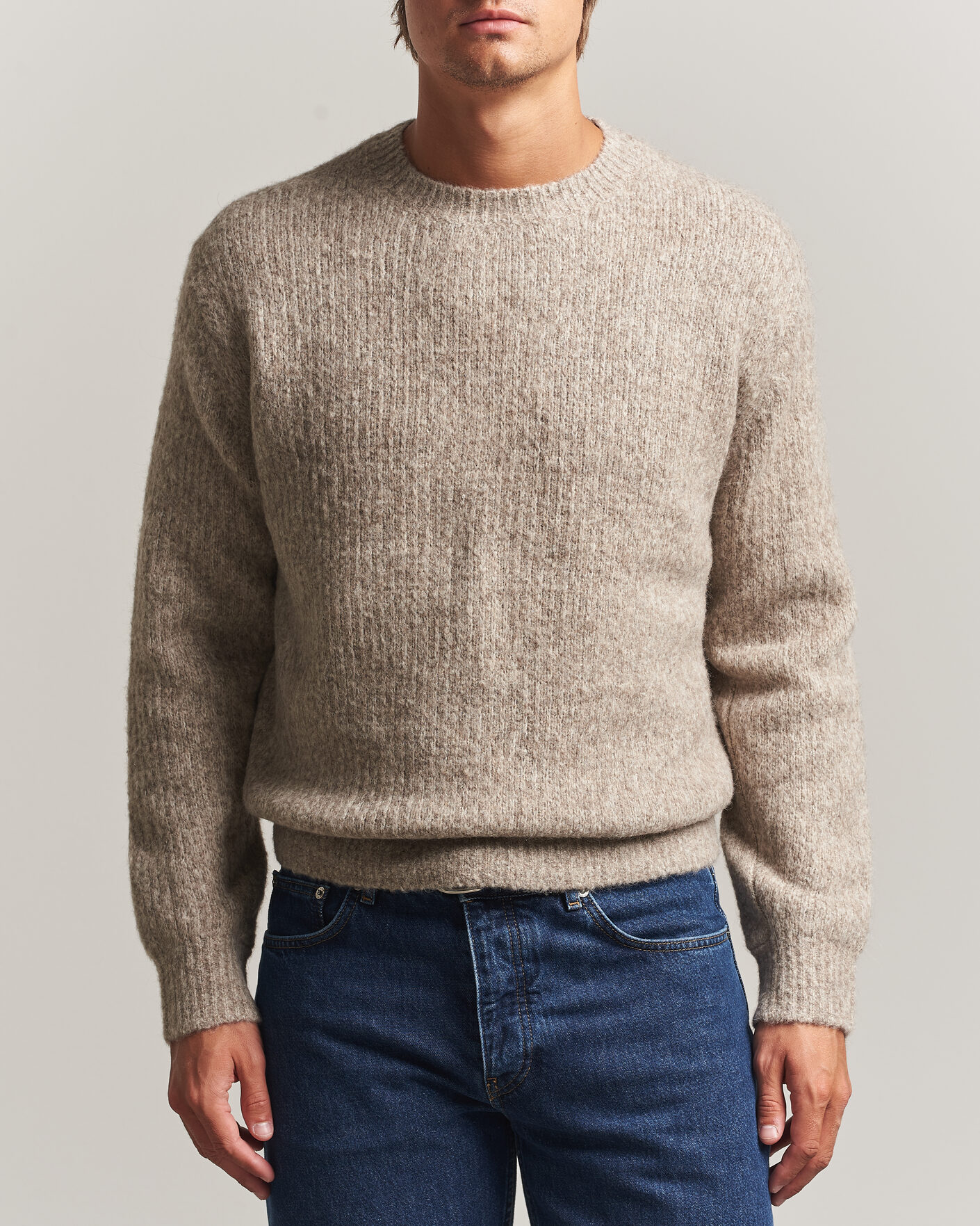 Herre | Gensere | Sunflower | Yak Sweater Dark Oat