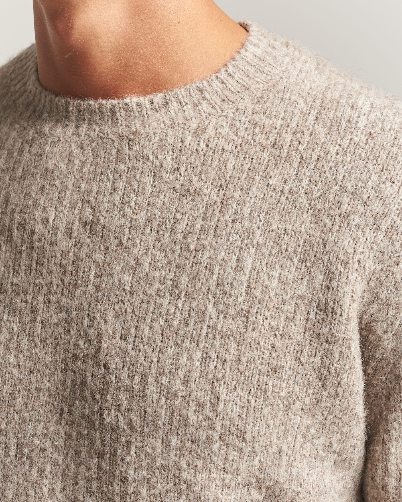 Herre | Gensere | Sunflower | Yak Sweater Dark Oat