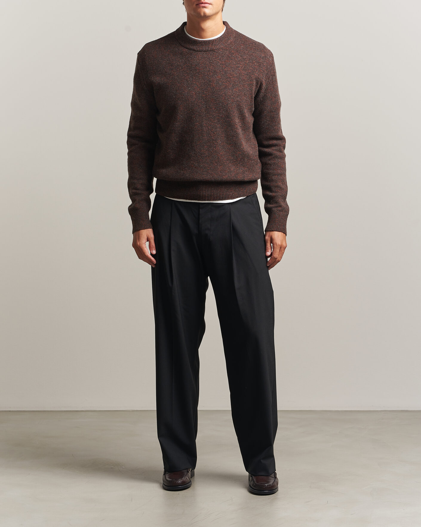 Herre | Gensere | Sunflower | Moon Merino Sweater Brown