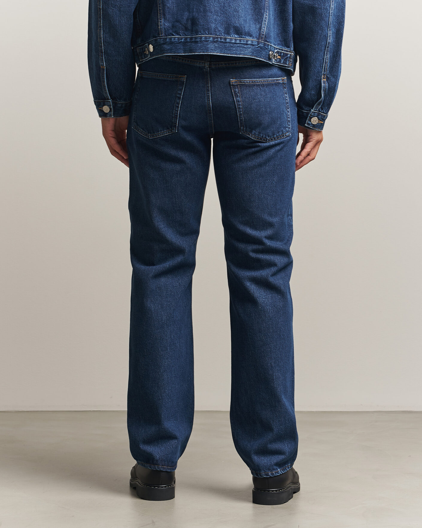Herre | Jeans | Sunflower | Low Straight Jeans Blue Wash