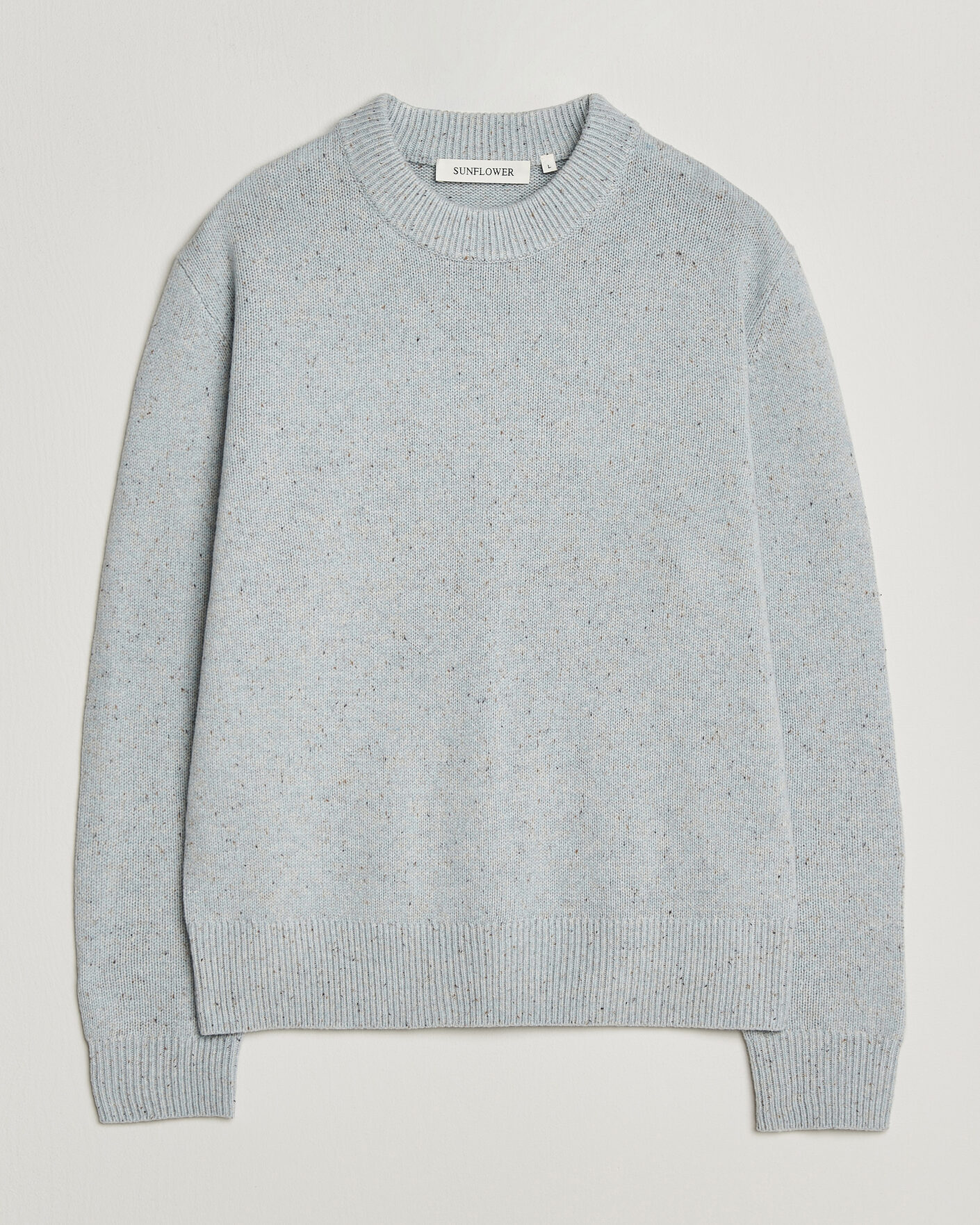 Herre | Gensere | Sunflower | Moon Donegal Sweater Light Blue