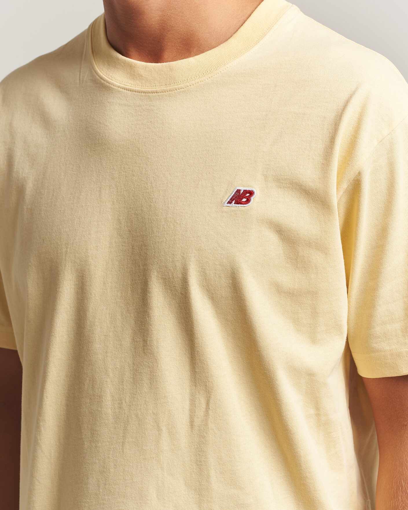 Herre | T-Shirts | New Balance Made In US & UK | New Balance Made in Made In USA Core T-Shirt Alabaster