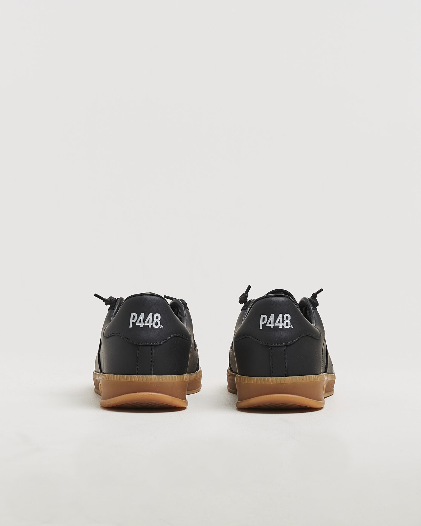 Herre | Sneakers | P448 | Monza Leather/Suede Sneaker Black