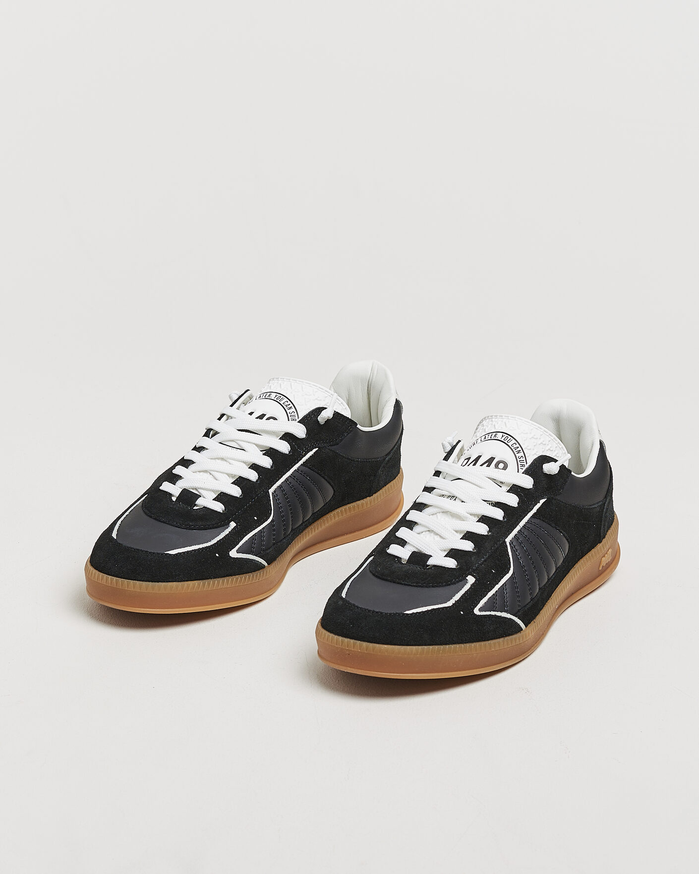 Herre | Sneakers | P448 | Marte Leather/Suede Sneaker Black