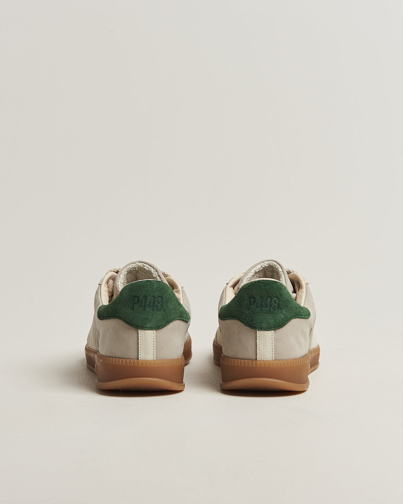 Herre | Sneakers | P448 | Monza Suede Sneaker Beige/White
