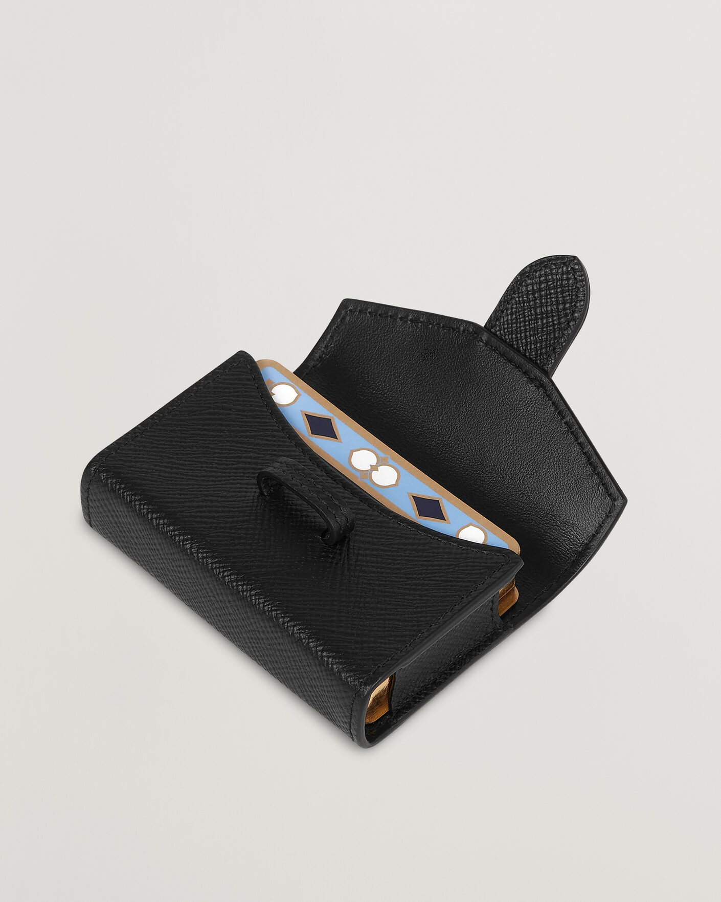 Herre | Til hjemmet | Smythson | Playing Cardcase Black