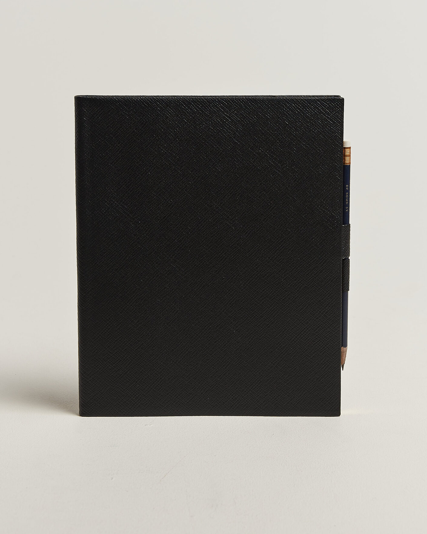 Herre | Notatbøker | Smythson | Pastegrain Sketchbook Black