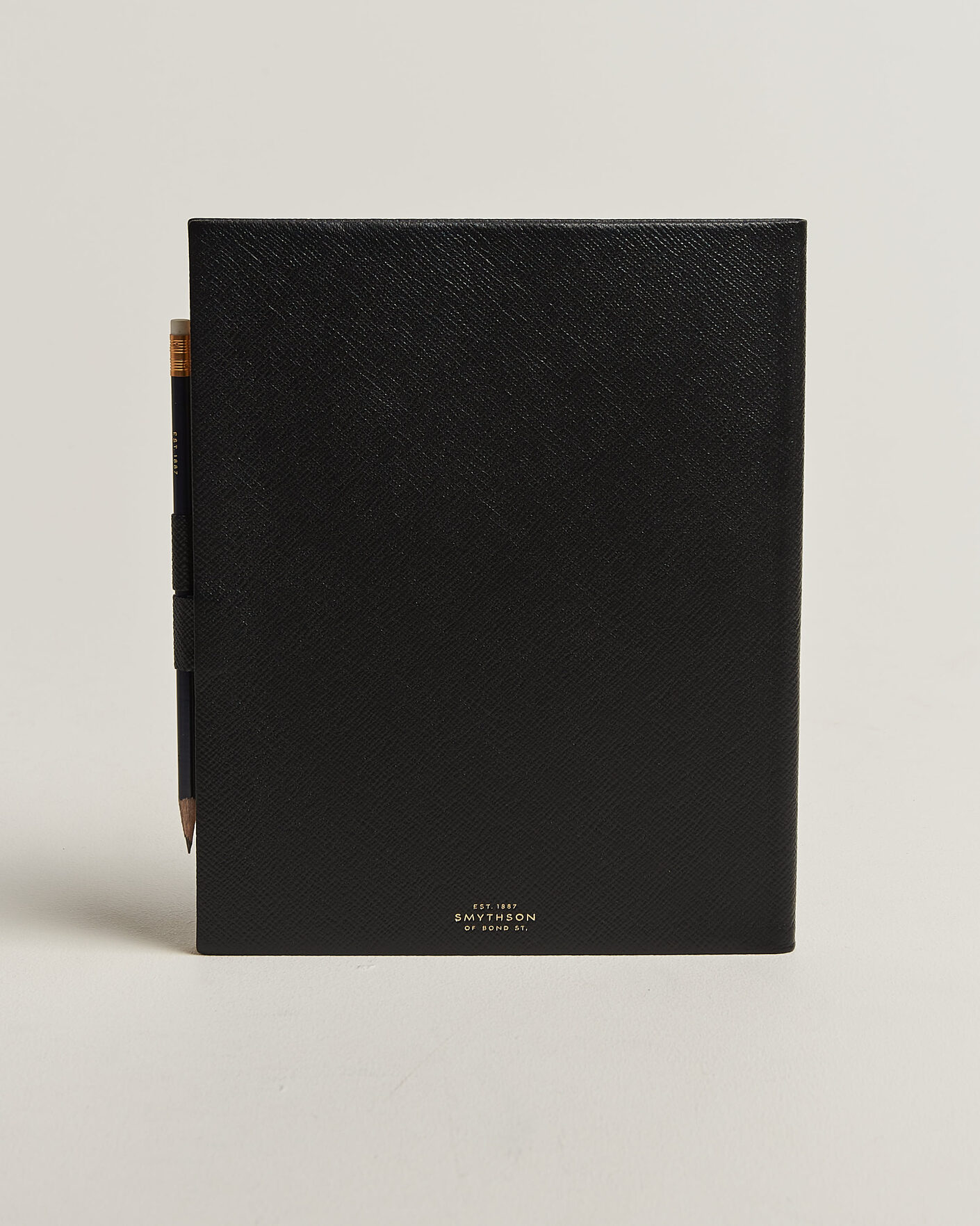 Herre | Notatbøker | Smythson | Pastegrain Sketchbook Black