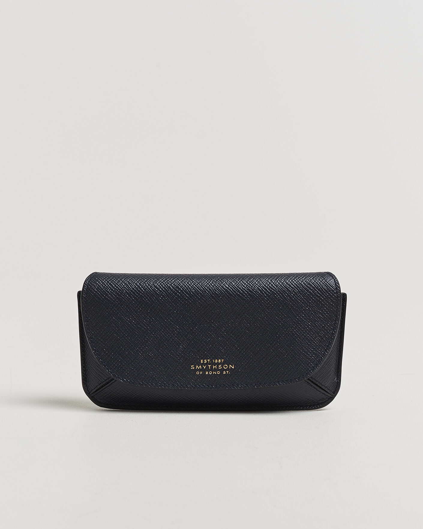 Herre | Solbriller | Smythson | Panama Hard Sunglasses Case Navy