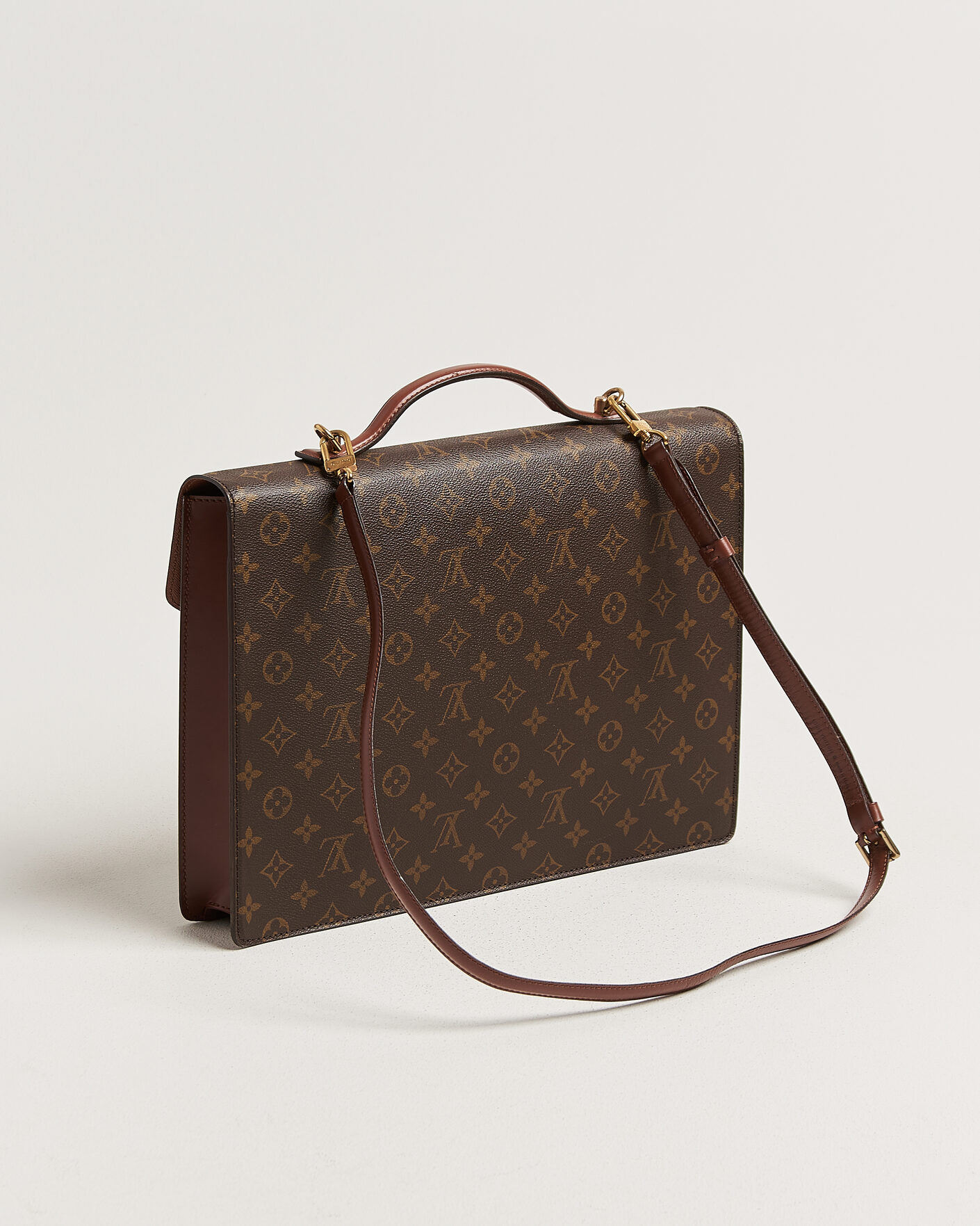 Herre | Pre-Owned & Vintage Bags | Louis Vuitton Pre-Owned | Porte Document Bandouliére Monogram