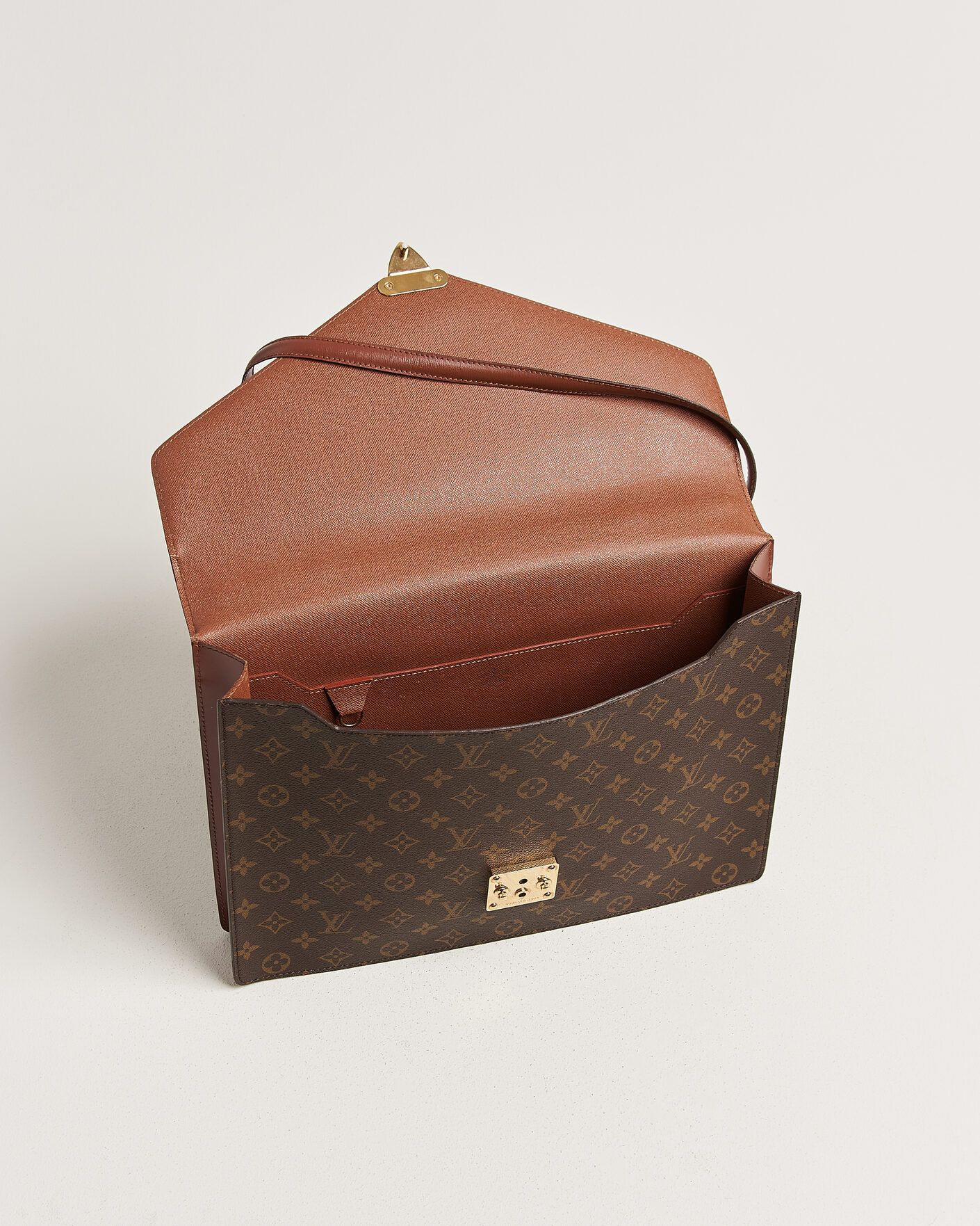 Herre | Pre-Owned & Vintage Bags | Louis Vuitton Pre-Owned | Porte Document Bandouliére Monogram