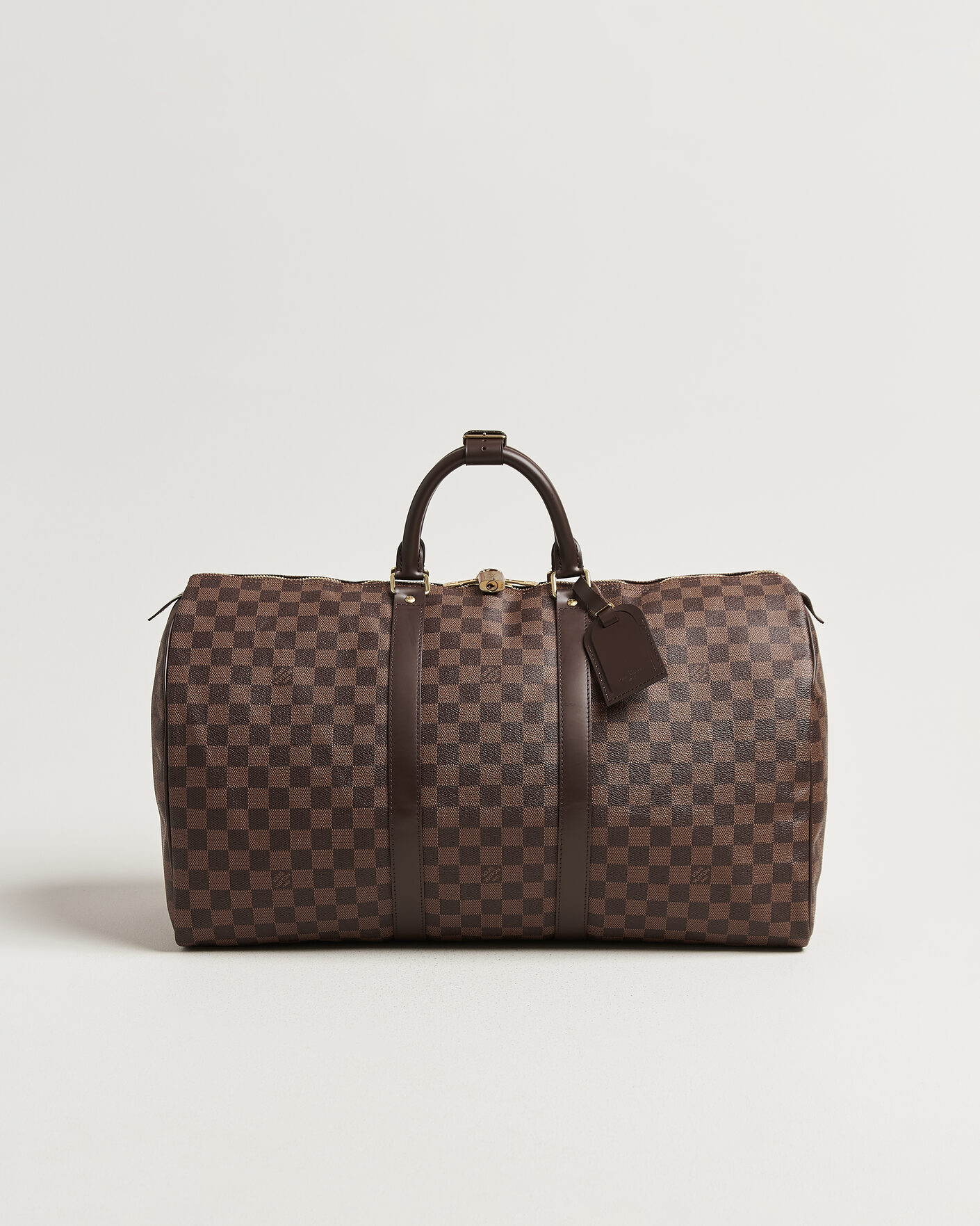 Herre | Pre-Owned & Vintage Bags | Louis Vuitton Pre-Owned | Keepall 50 Damier Ebene