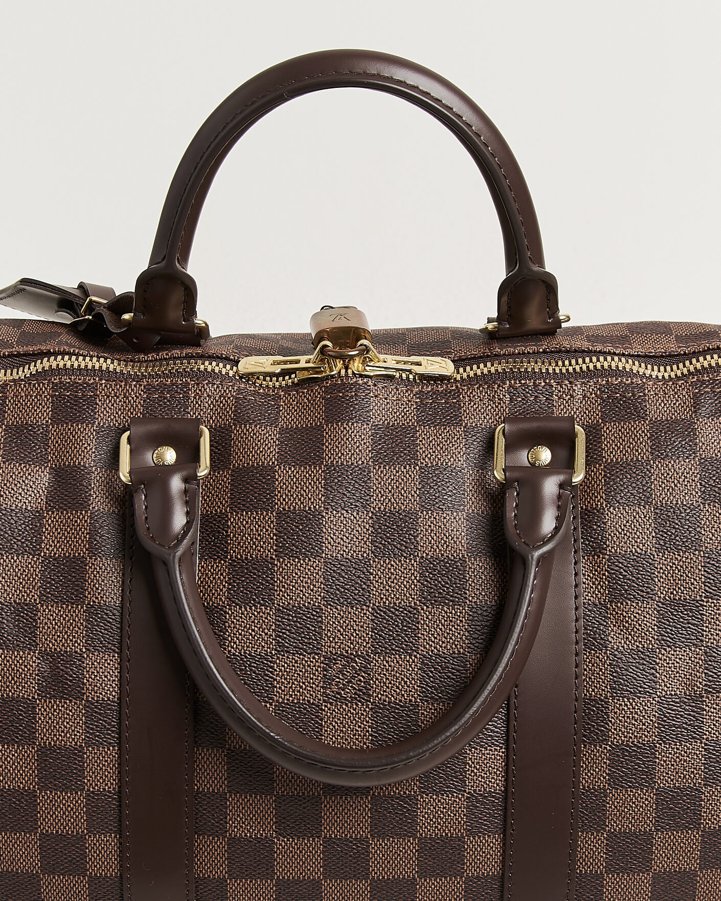 Herre | Pre-Owned & Vintage Bags | Louis Vuitton Pre-Owned | Keepall 50 Damier Ebene