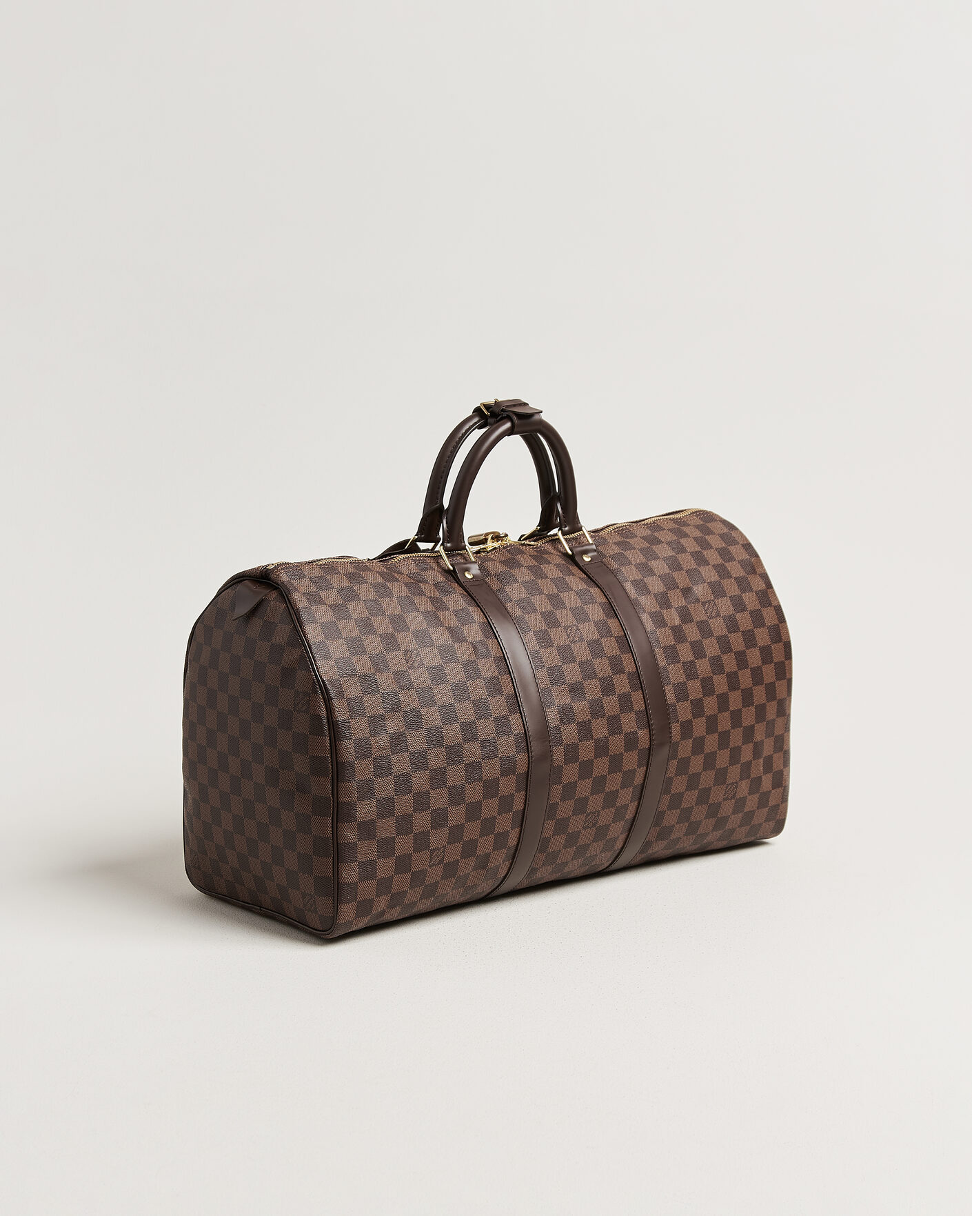Herre | Pre-Owned & Vintage Bags | Louis Vuitton Pre-Owned | Keepall 50 Damier Ebene