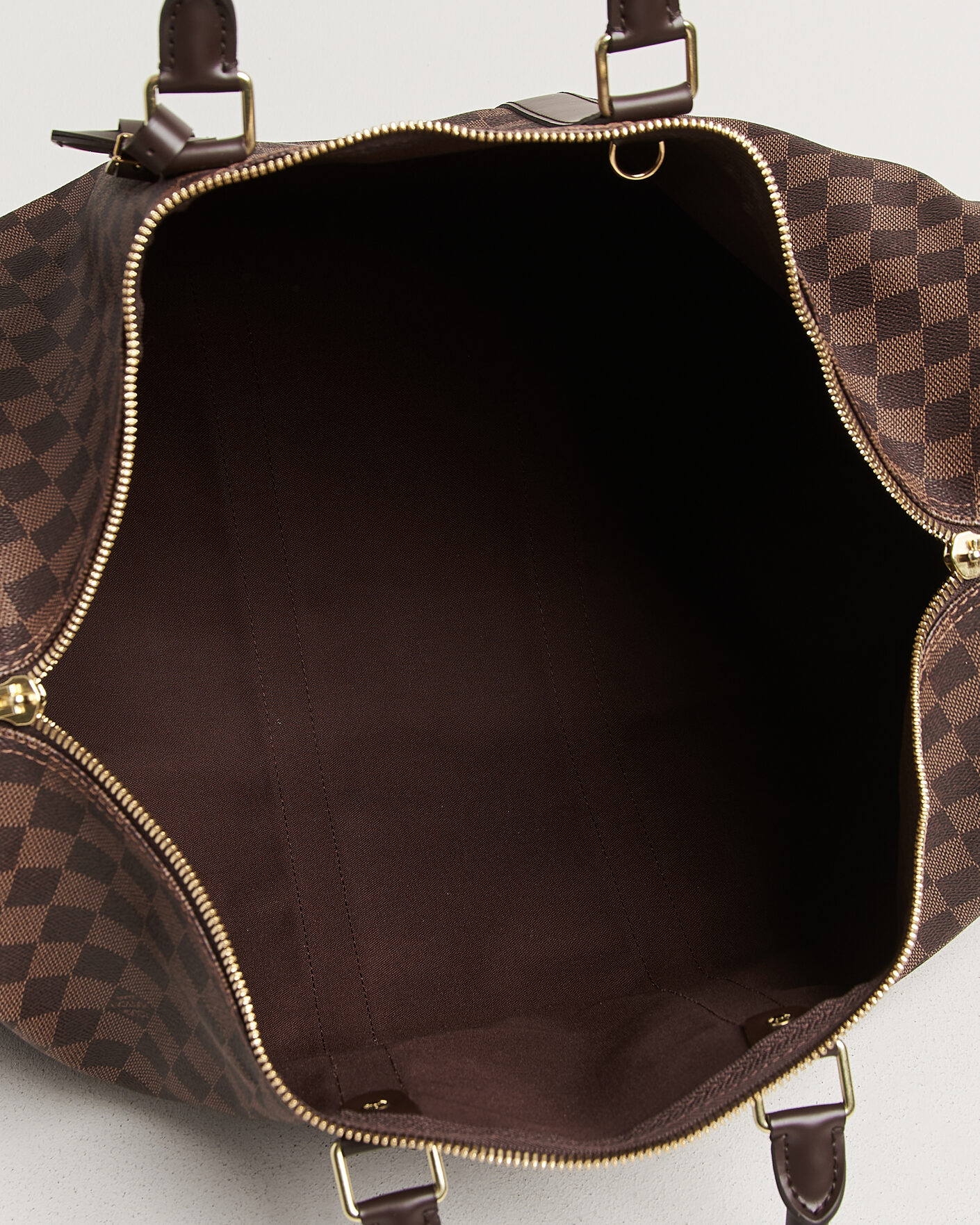 Herre | Pre-Owned & Vintage Bags | Louis Vuitton Pre-Owned | Keepall 50 Damier Ebene