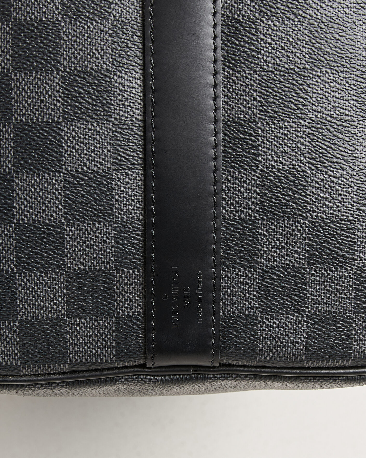 Herre | Pre-Owned & Vintage Bags | Louis Vuitton Pre-Owned | Keepall 45 Bandouliére Damier graphite